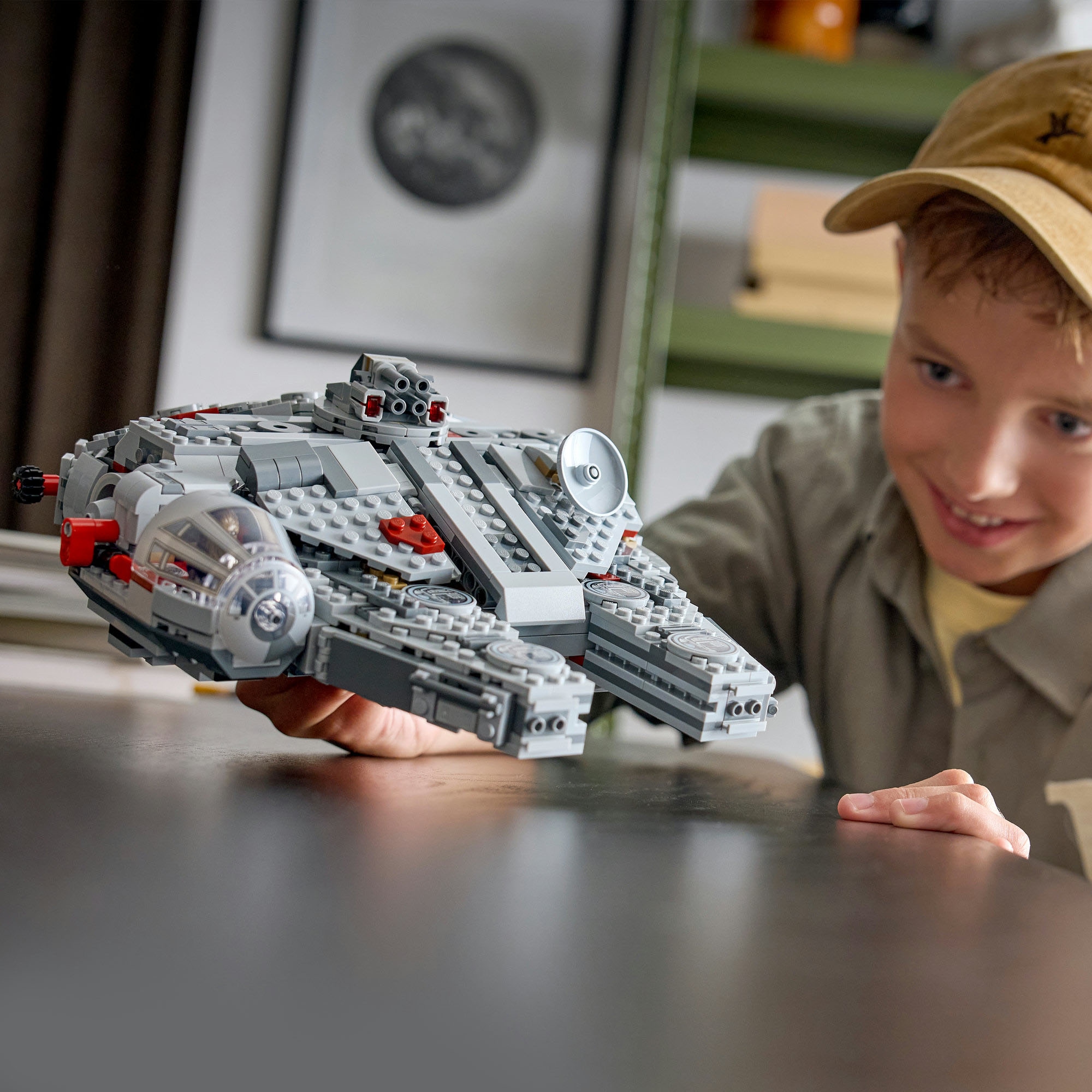 LEGO® Konstruktionsspielsteine »SMART Play: Millennium Falke (75426), LEGO Star Wars ™« Mit SMART Brick kombatibel (nicht im Lieferumfang enthalten)