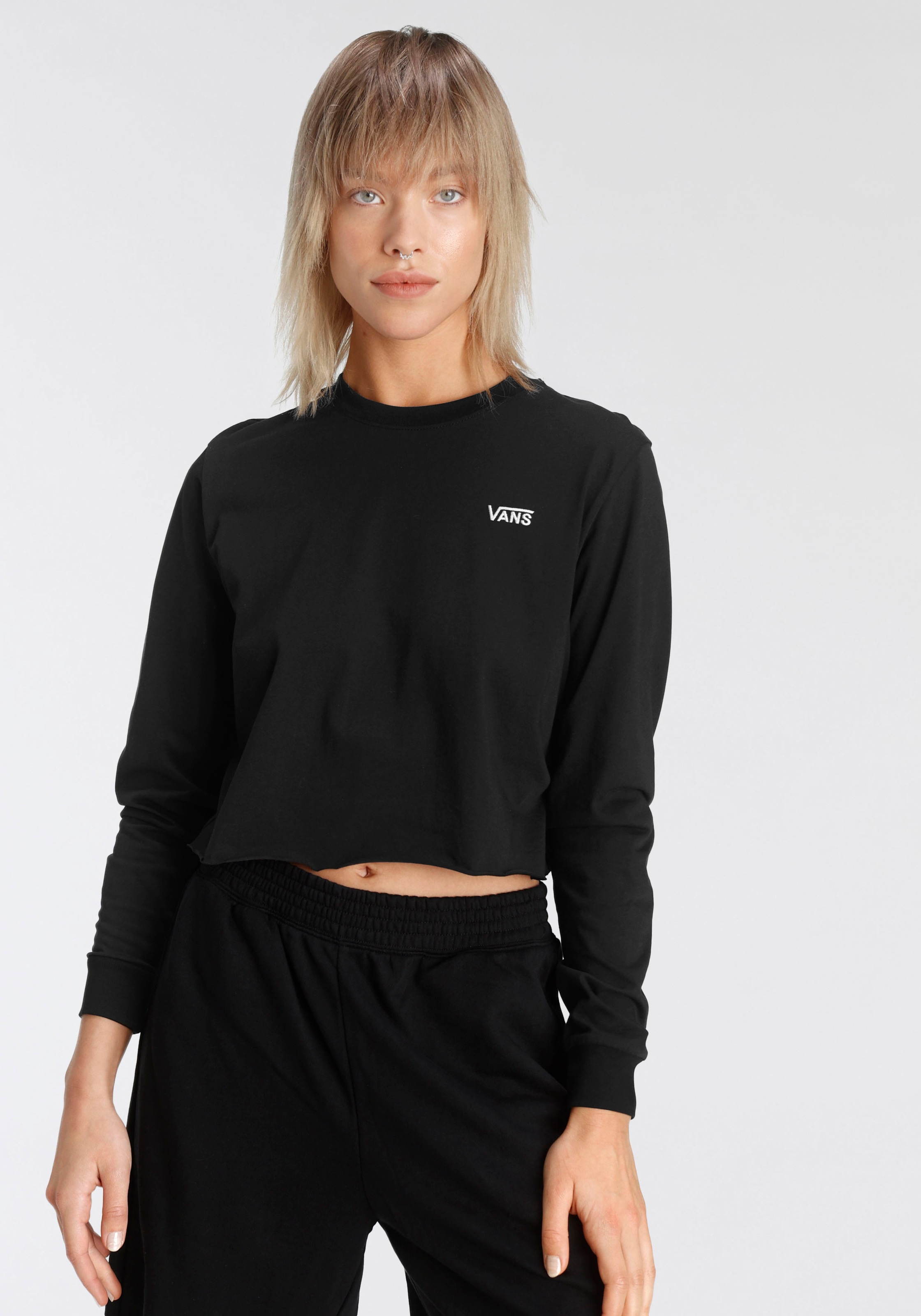 Image of Vans Langarmshirt »JUNIOR V LS CROP« bei Ackermann Versand Schweiz