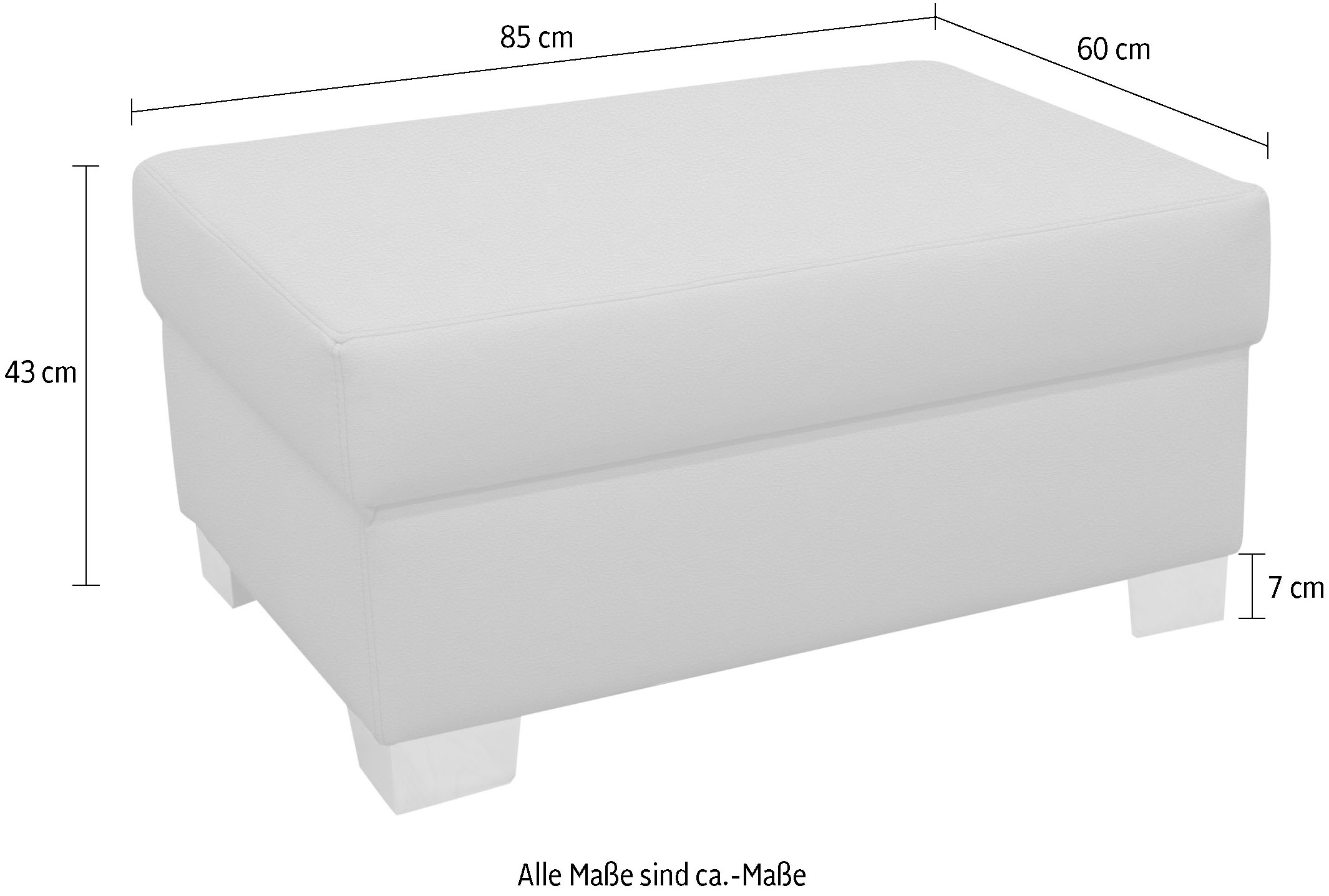 DOMO collection Tabouret »Ricardo B/T 85/60cm«