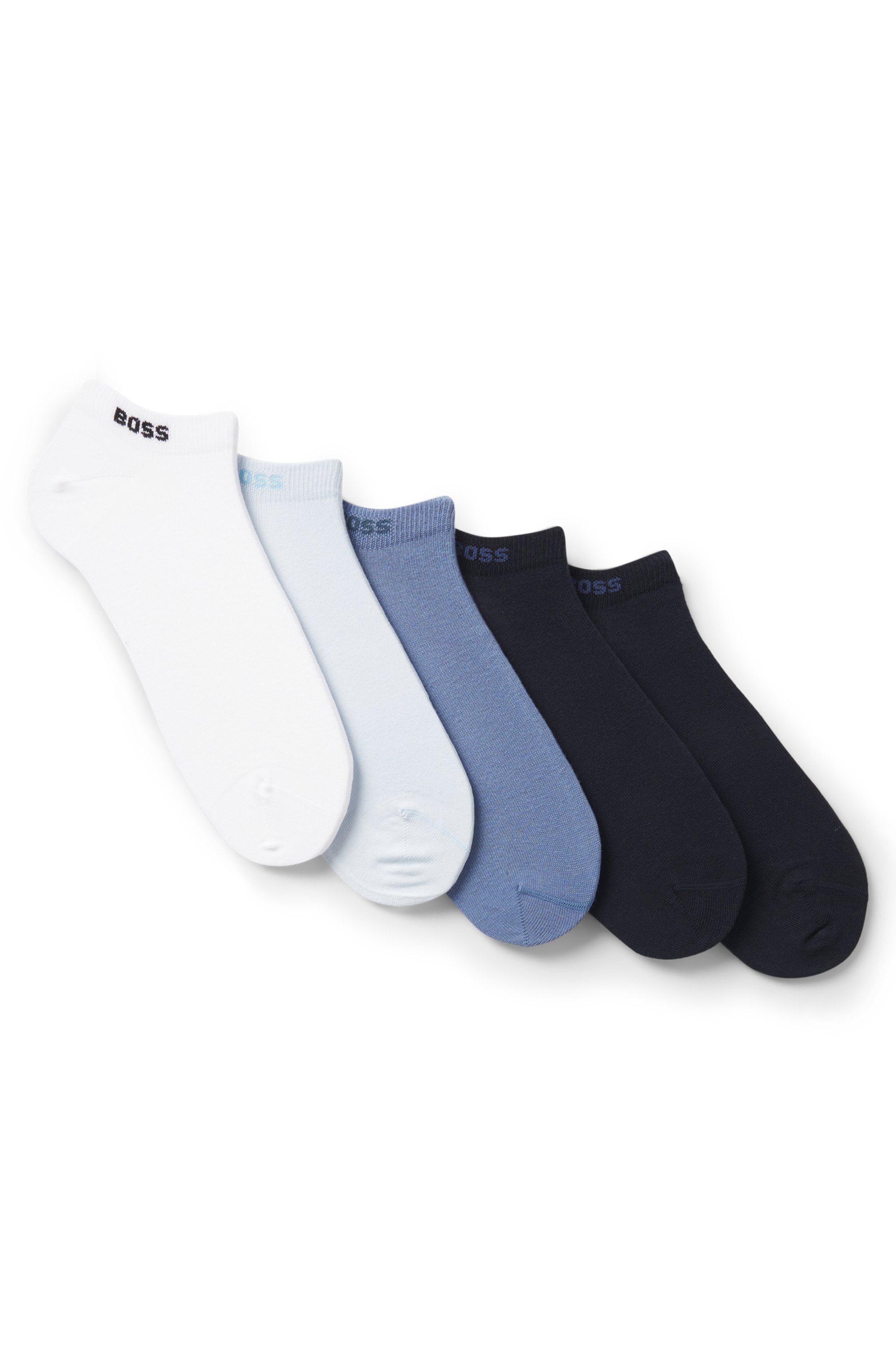 Image of BOSS Sneakersocken "5P AS Uni CC" Packung, 5 Paar tlg. mit BOSS Label