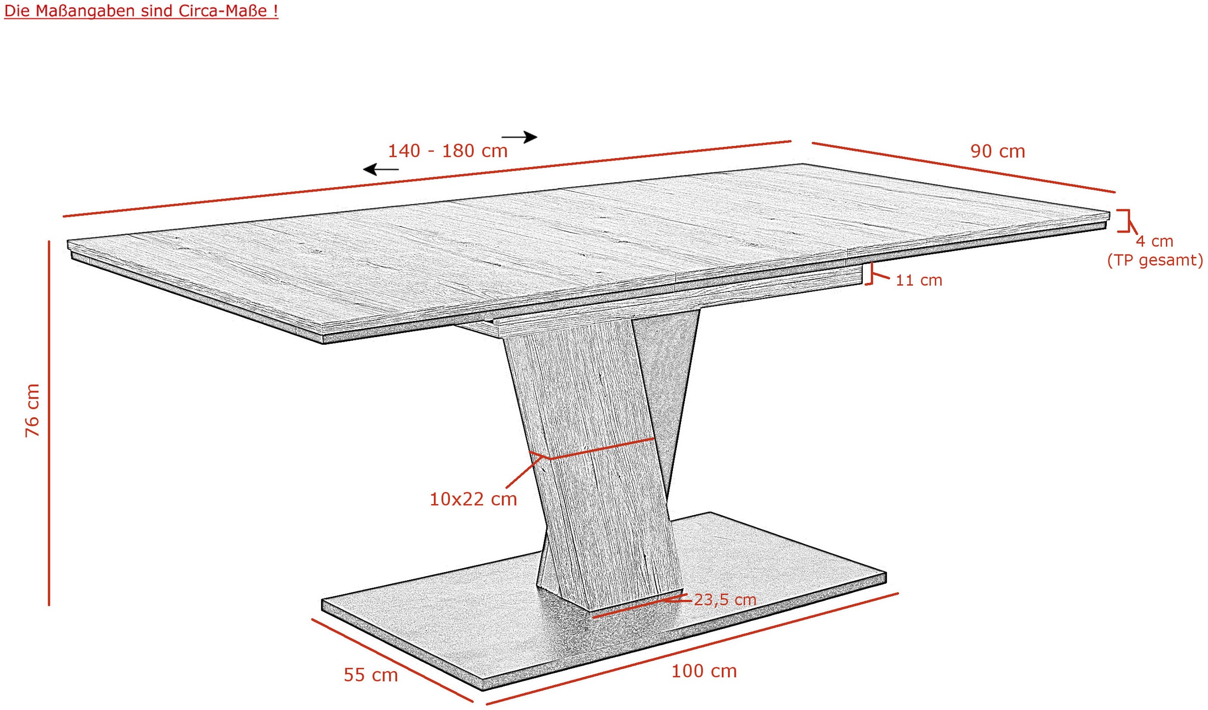 HELA Essgruppe »BEKE« Set, 5 Stk. tlg. Mit Synchronauszug, Freischwinger XL Sitzbreite, Federkorb, Griff