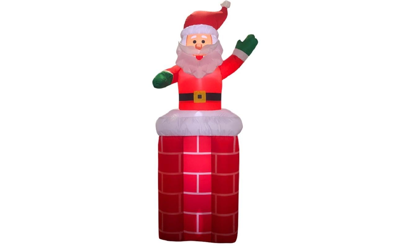 2 aufbla«, Weihnachtsmann kaufen Dekofigur flammig-flammig »FTM LED