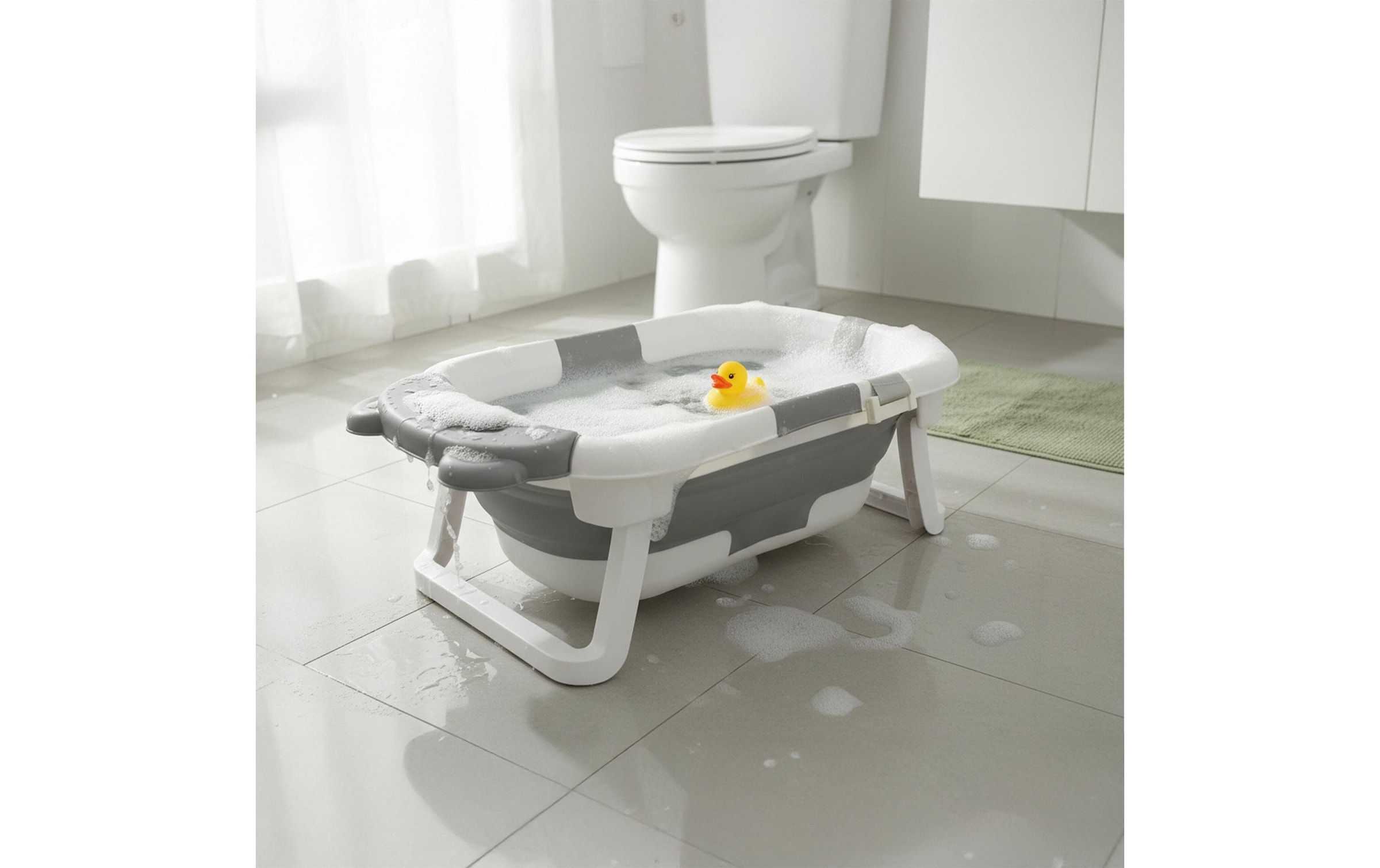 relaxdays Baignoire pour bébé Höhe 21,5 cm