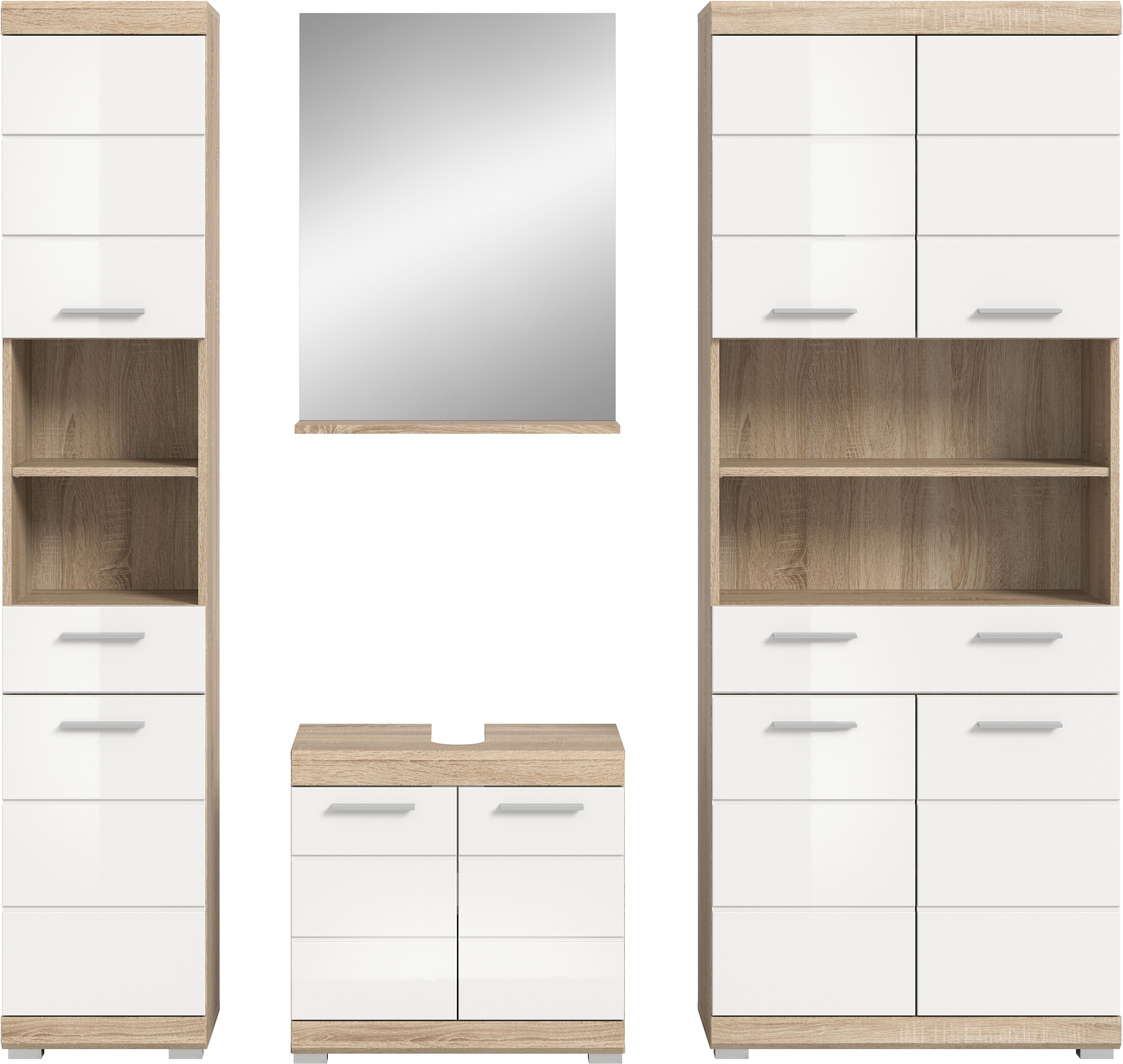 INOSIGN Badmöbel-Set »Siena, 4 teilig, bestehend aus:« Set, TOPSELLER!, 4 Stk. tlg.