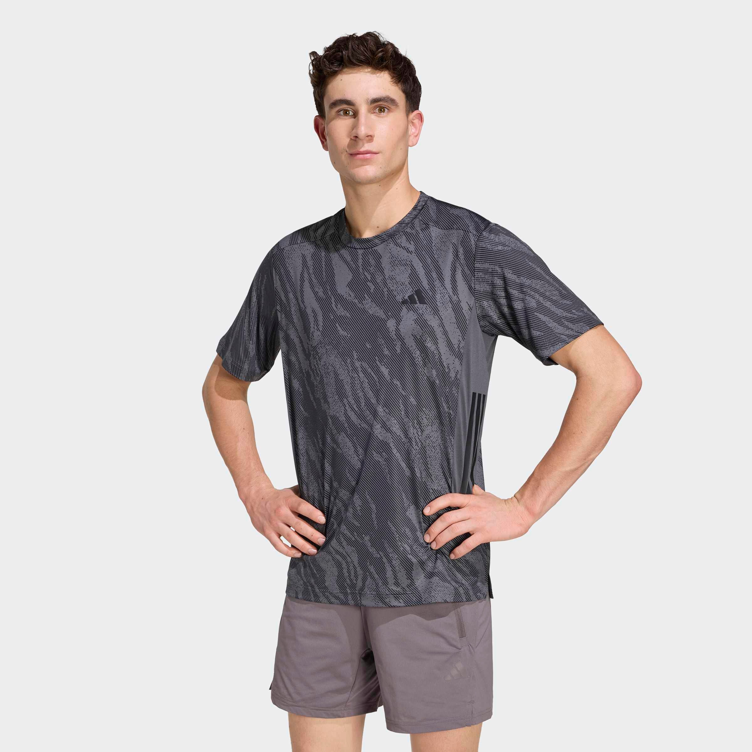 Image of adidas Performance T-Shirt "COOL INTENSITY WORKOUT" sportlicher Stil, mit Rundhalsausschnitt, ohne Verschluss