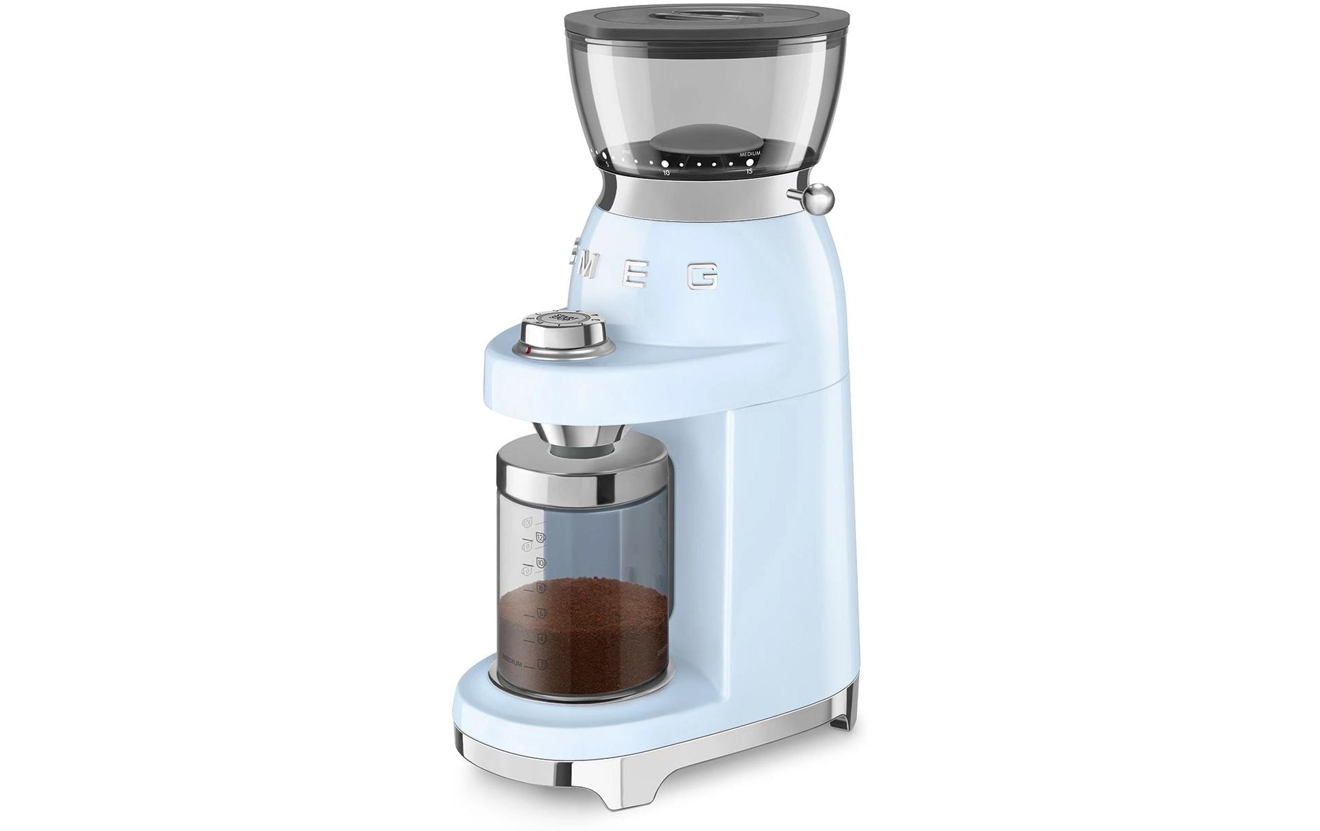 Smeg Kaffeemühle 150 W Kegelmahlwerk 240 gBohnenbehälter