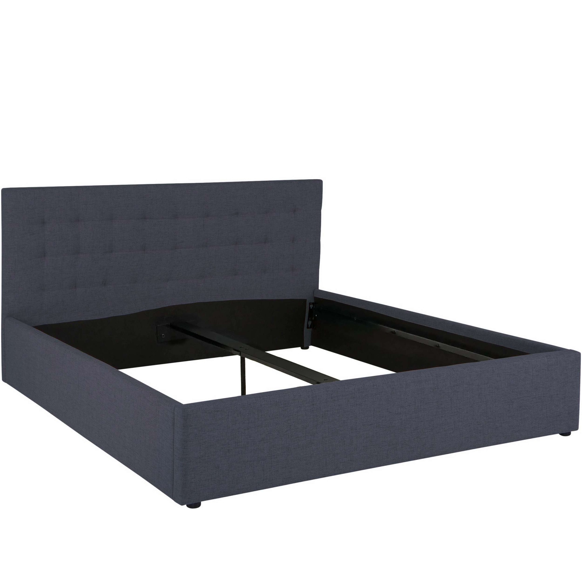 Home affaire Polsterbett »Hamar, Knopfsteppung im Kopfteil, bis 250 KG belastbar«, (3 Breiten: 100cm/ 140cm/ 180cm), in verschiedenen Grössen und Stoffen und Farben