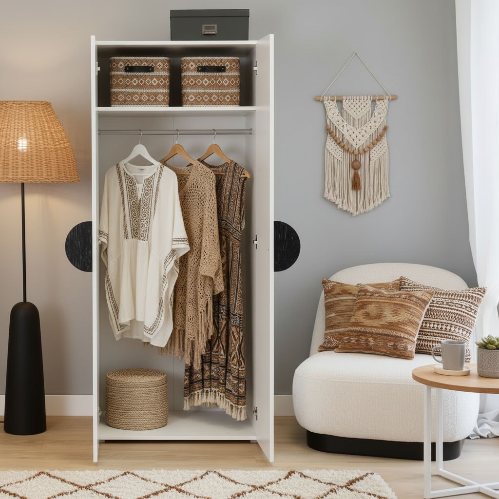 Schlafkontor Drehtürenschrank »Base Kleiderschrank Joe Garderobe Hochschrank Wäscheschrank« , Bega Schrank Schlafzimmer Bestseller