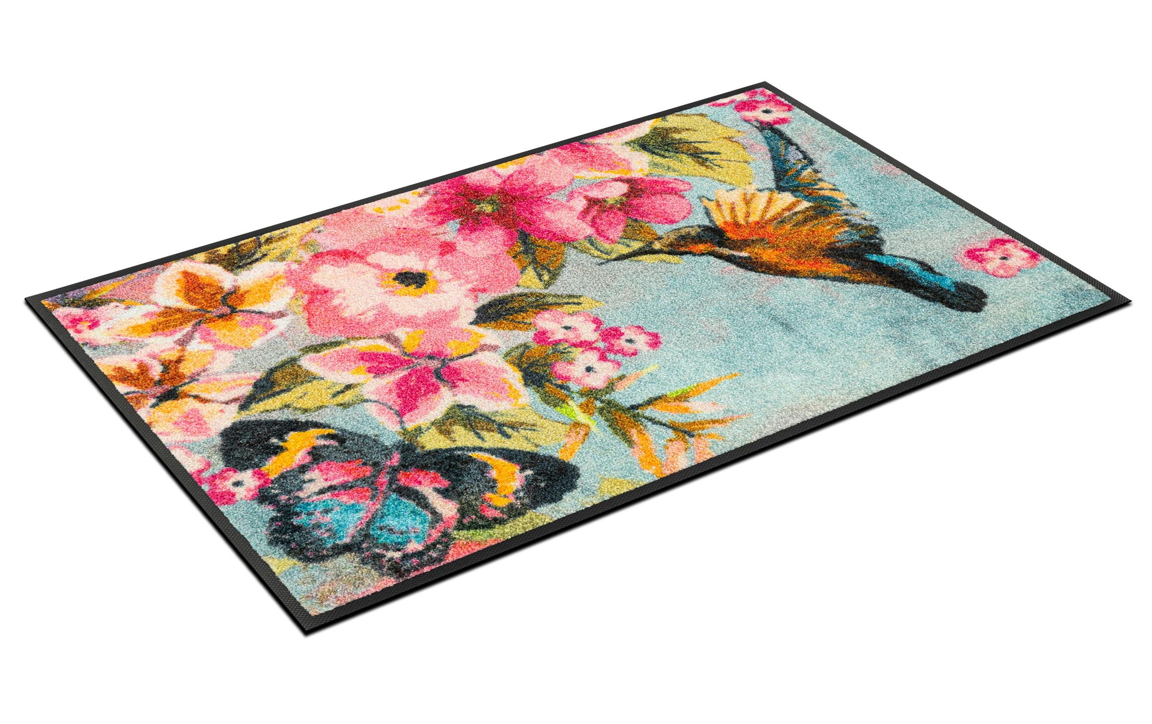 wash+dry by Kleen-Tex Fussmatte »Bloomibri 50 cm x 75 cm«