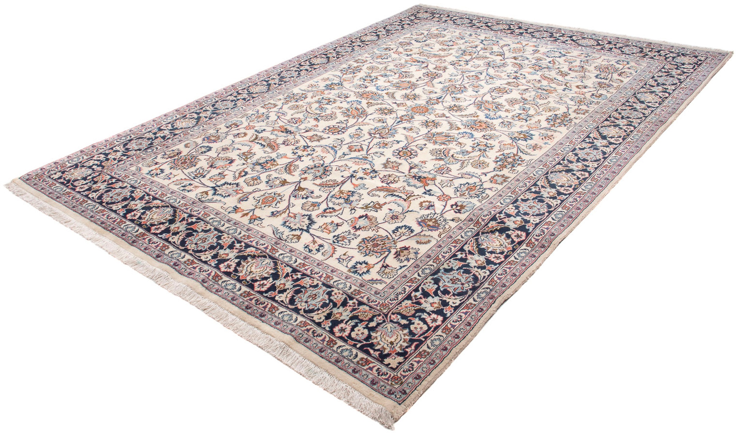 Image of morgenland Orientteppich »Perser - Classic - 294 x 201 cm - beige«, rechteckig, 10 mm Höhe, Wohnzimmer, Handgeknüpft, Einzelstück mit Zertifikat bei Ackermann Versand Schweiz