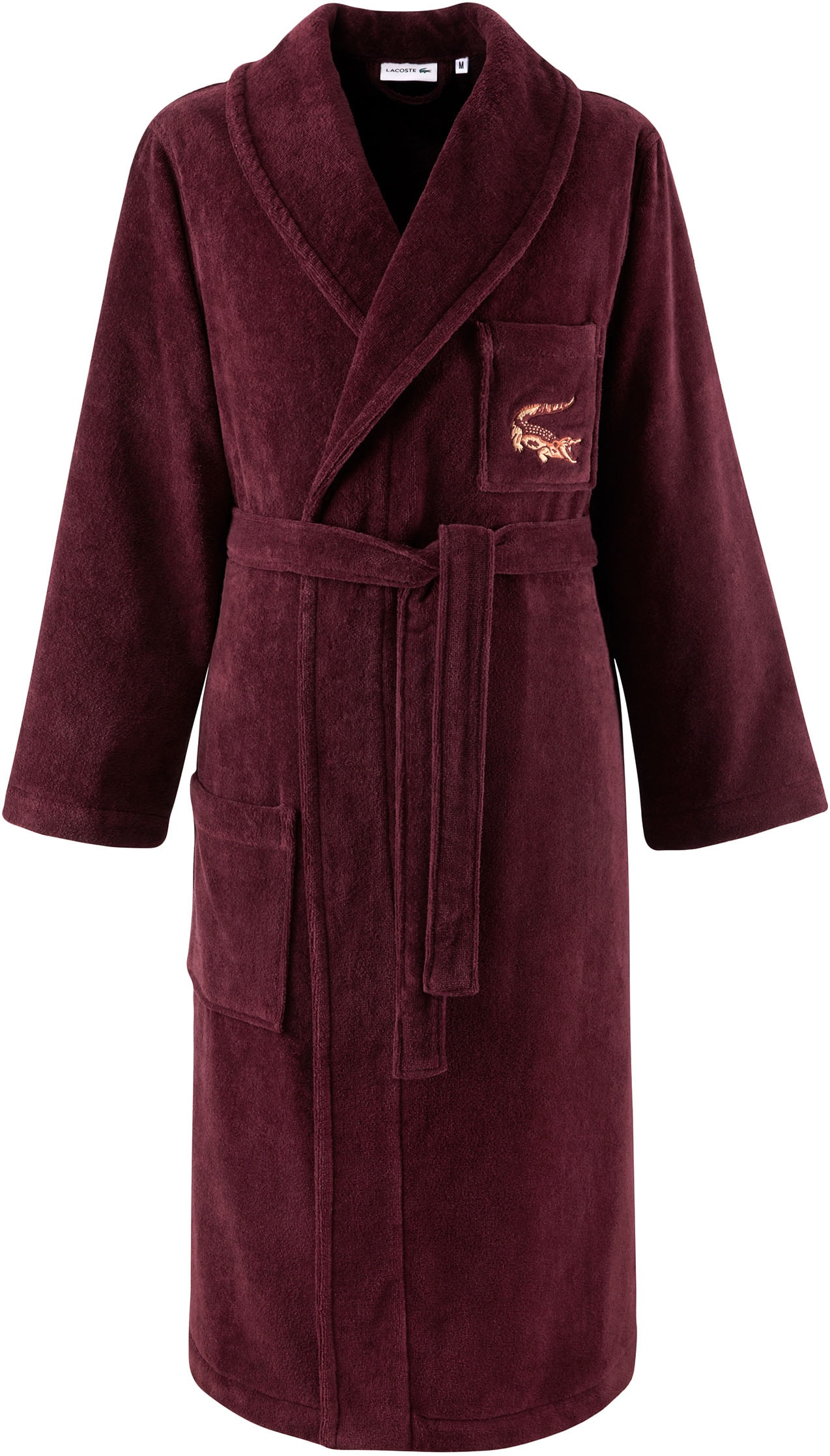 Lacoste Peignoir de bain »LRENE« 1 cuis avec broderie logo crocodile Lacoste