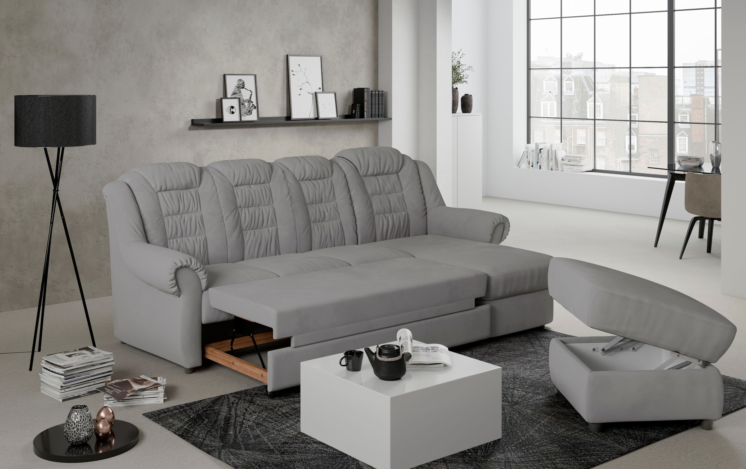 Home affaire Hocker »Boston« mit Stauraum