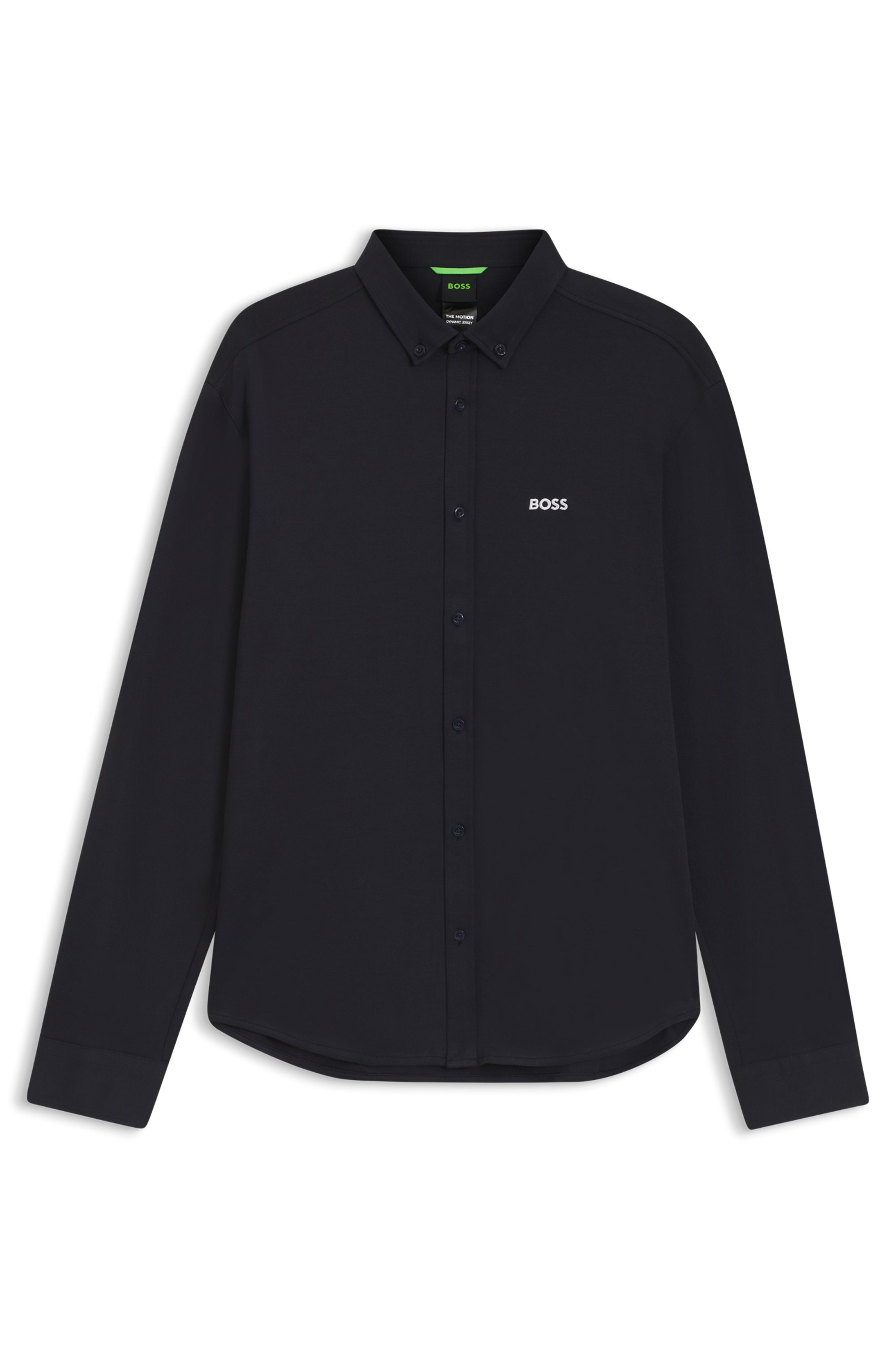 BOSS GREEN Langarmhemd »B MOTION L« mit Logo-Druck
