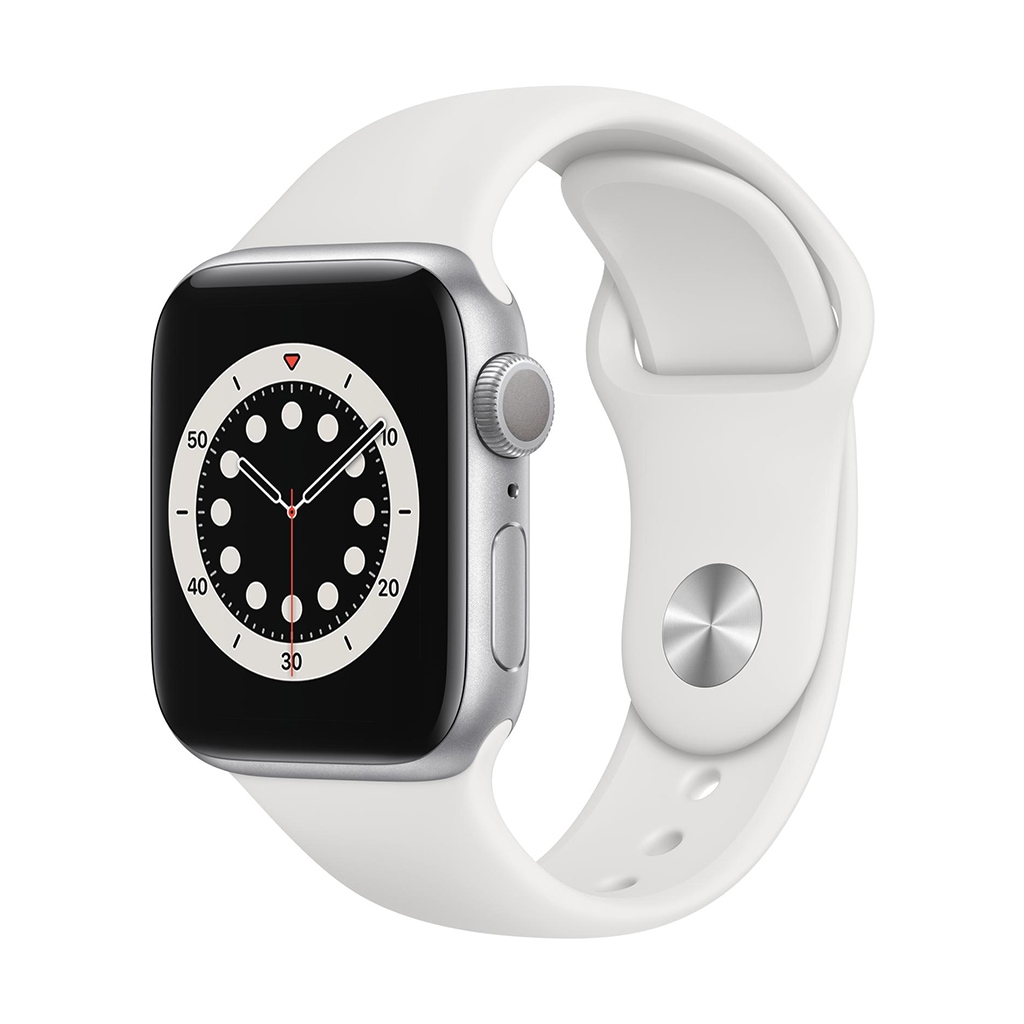 Image of Apple Smartwatch »Serie 6, GPS, 40 mm Aluminium-Gehäuse mit Sportarmband«, (Watch OS MG283FD/A) bei Ackermann Versand Schweiz