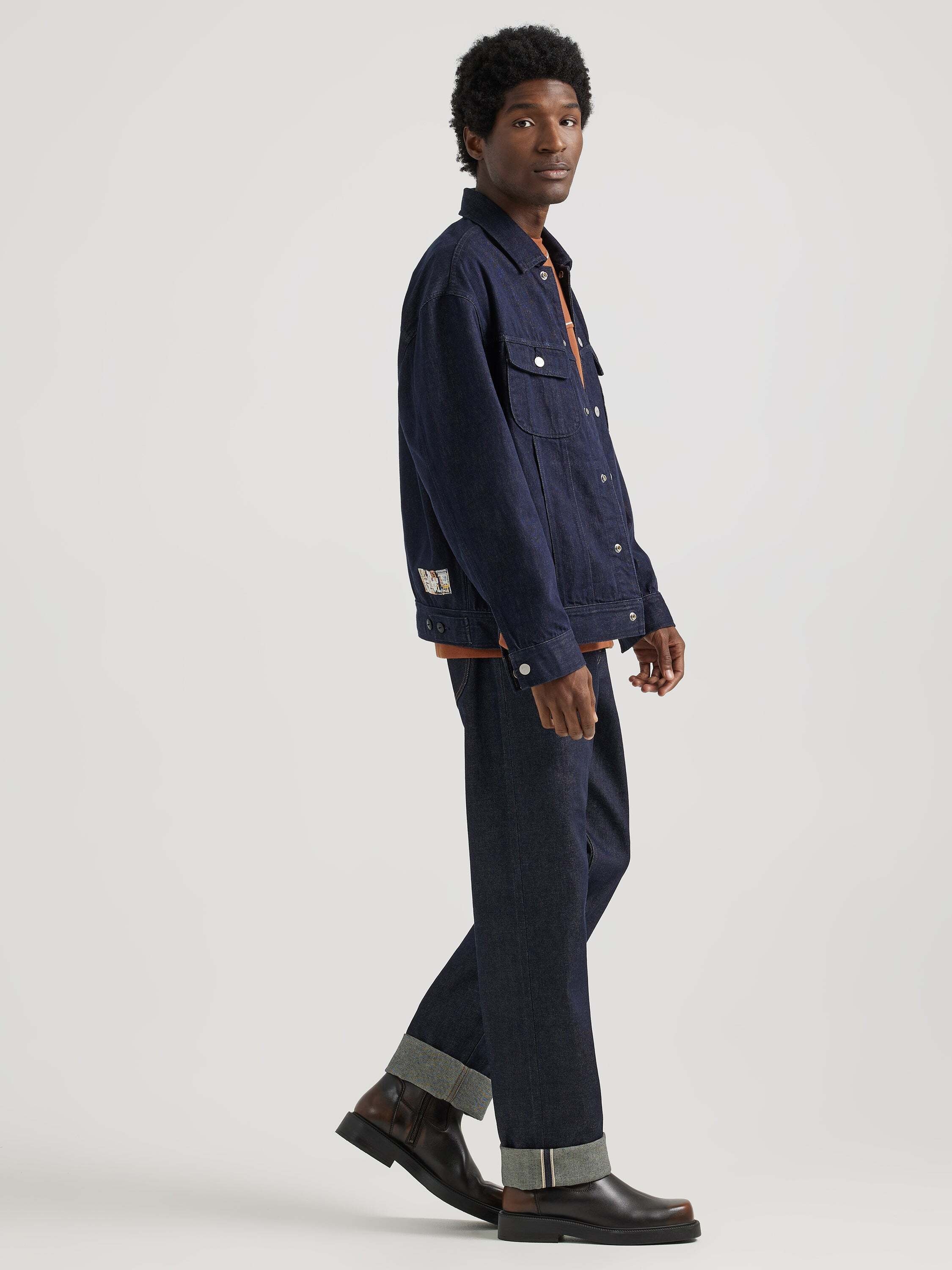 Wrangler Jeansjacke »LEE Jeansjacke JMB Rider Jacket Inside Art«