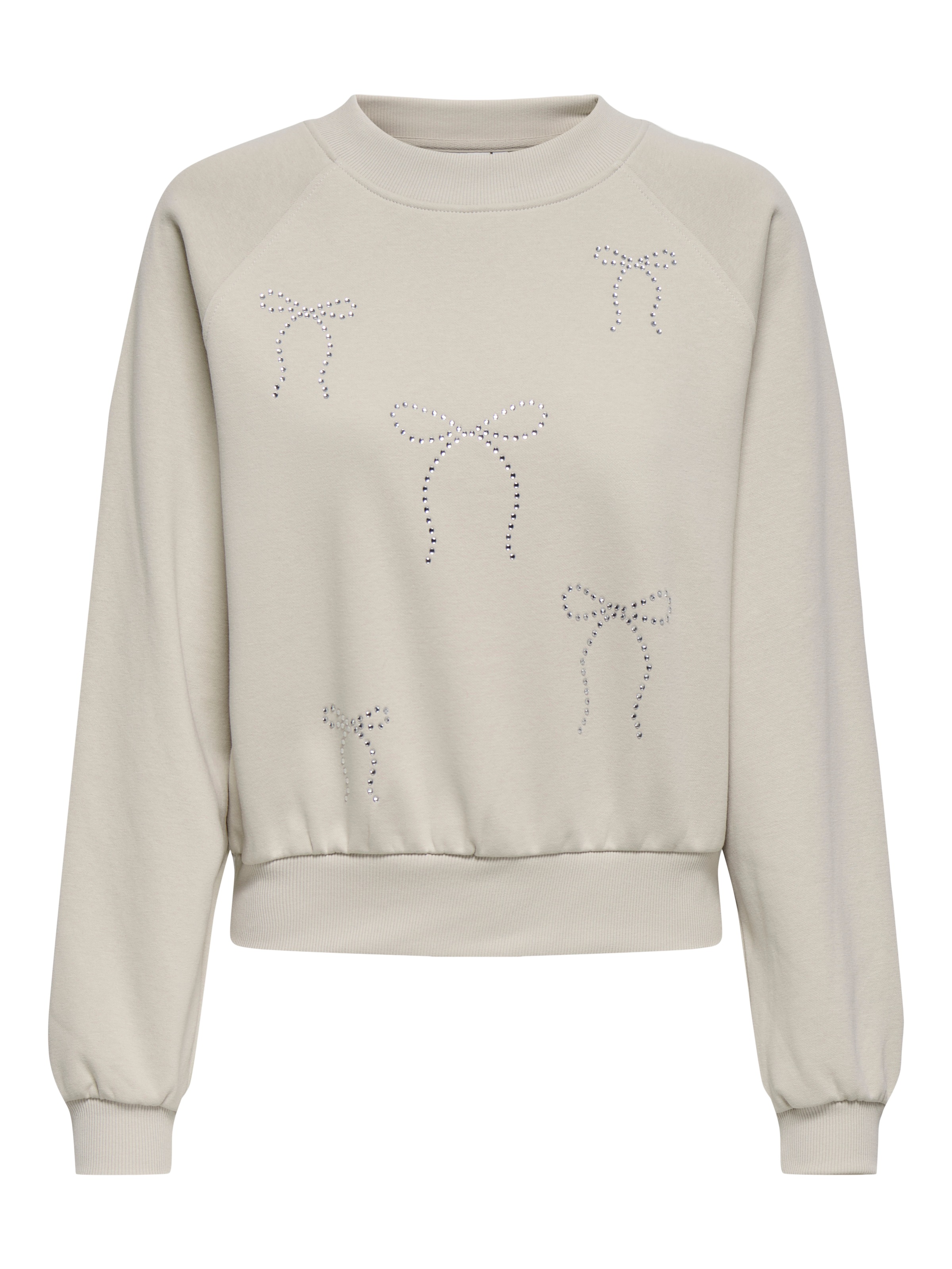 ONLY Sweat-shirt »ONLCAMA L/S RHINESTONE O-NECK SWT«
