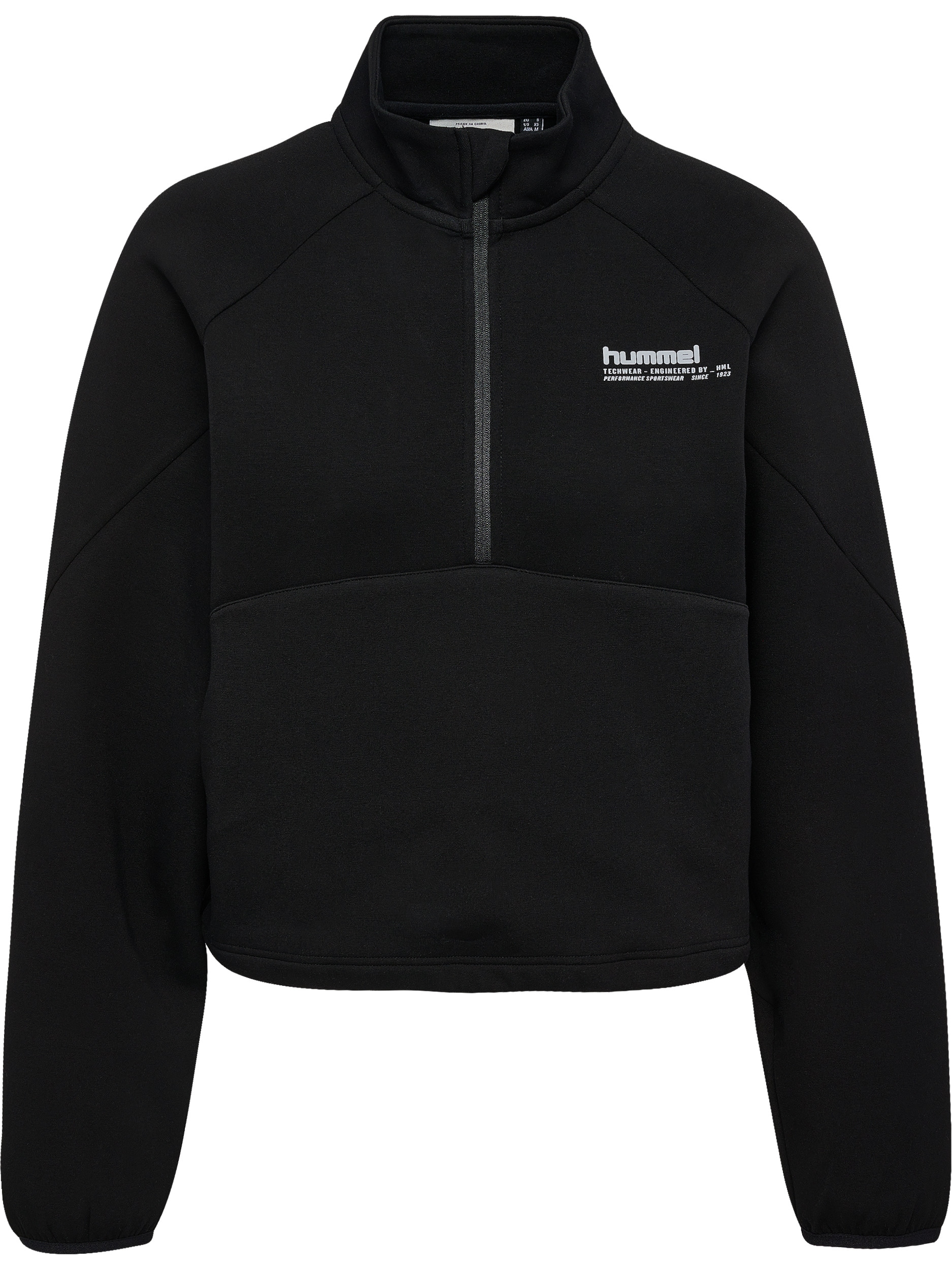 hummel Sweater »HMLTECH FLEECE WOMEN BOXY HALF ZIP«, (1 tlg.)