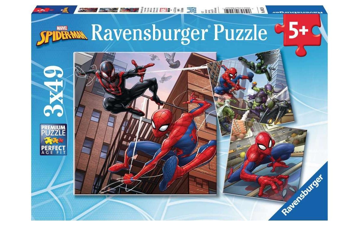 Puzzle »Spider-Man beschützt die Stadt«