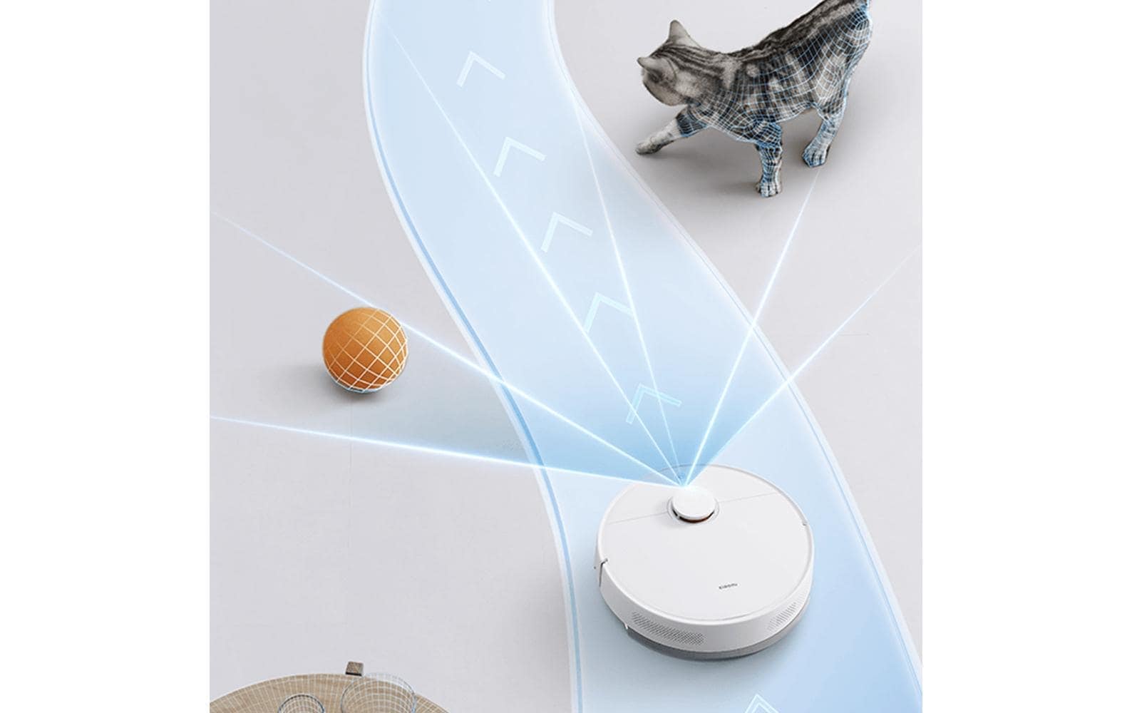 Xiaomi Robot aspirateur »S40C Saug- und Wischroboter 5000 Pa LDS«