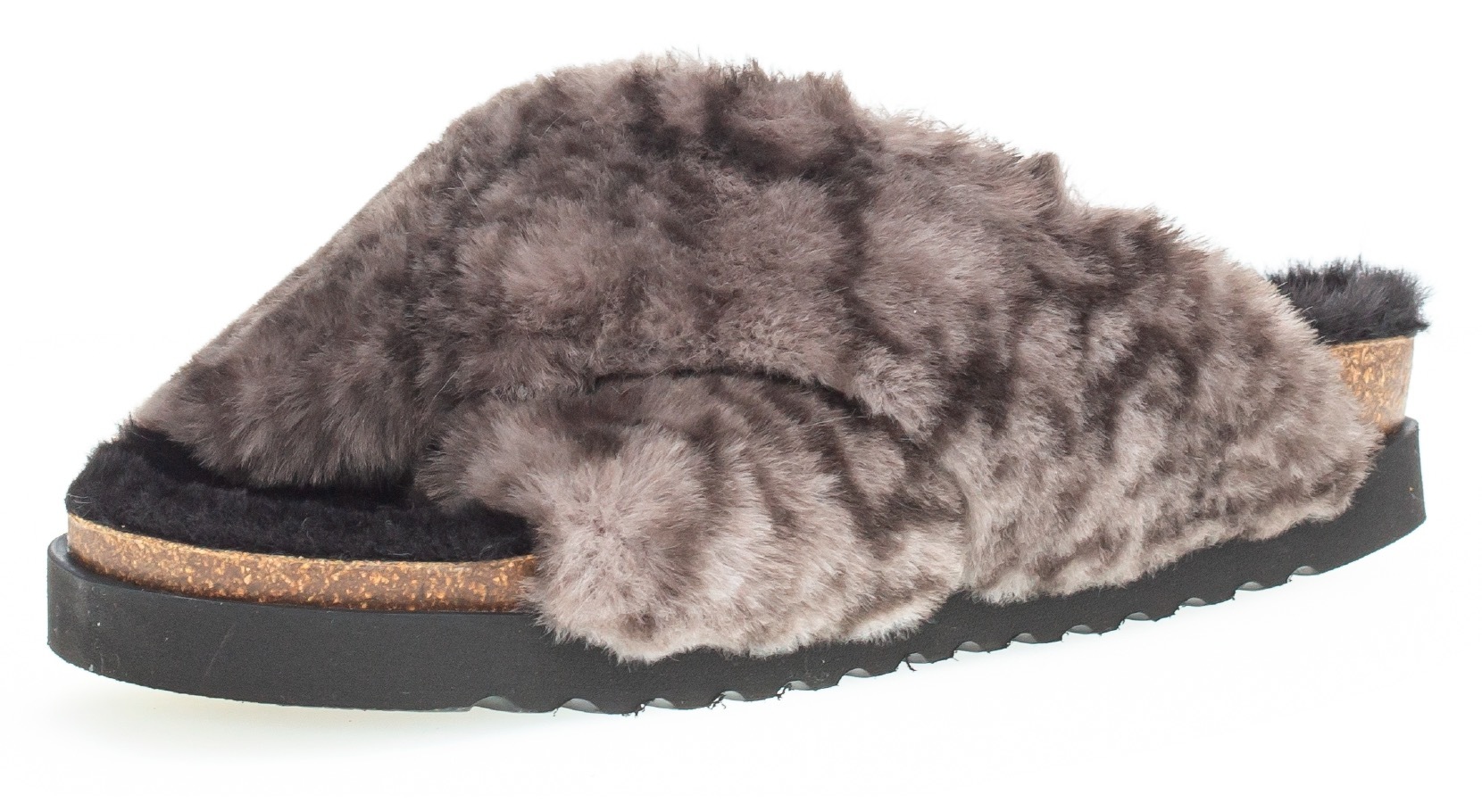 Image of Gabor Plüsch Hausschuhe, im Animal Look bei Ackermann Versand Schweiz