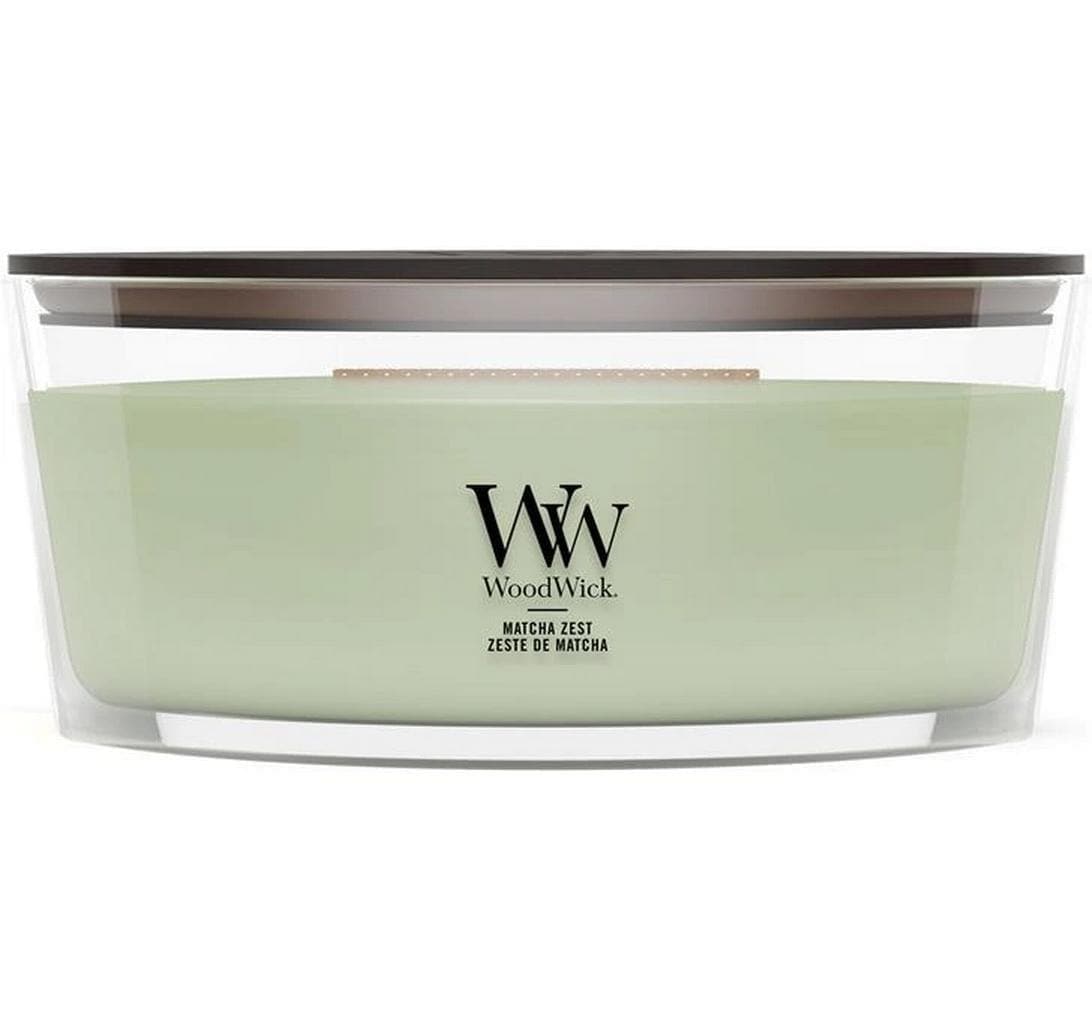 Woodwick Duftkerze »Matcha Zest Ellipse«
