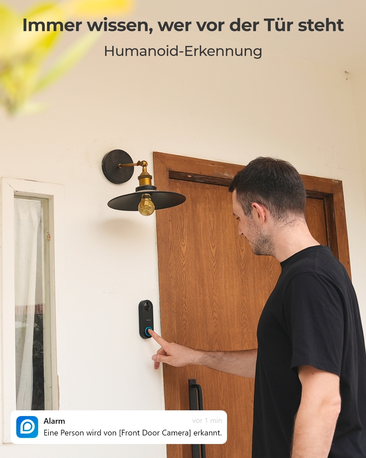 Reolink Smart Home Türklingel »D340P Doorbell«, Aussenbereich