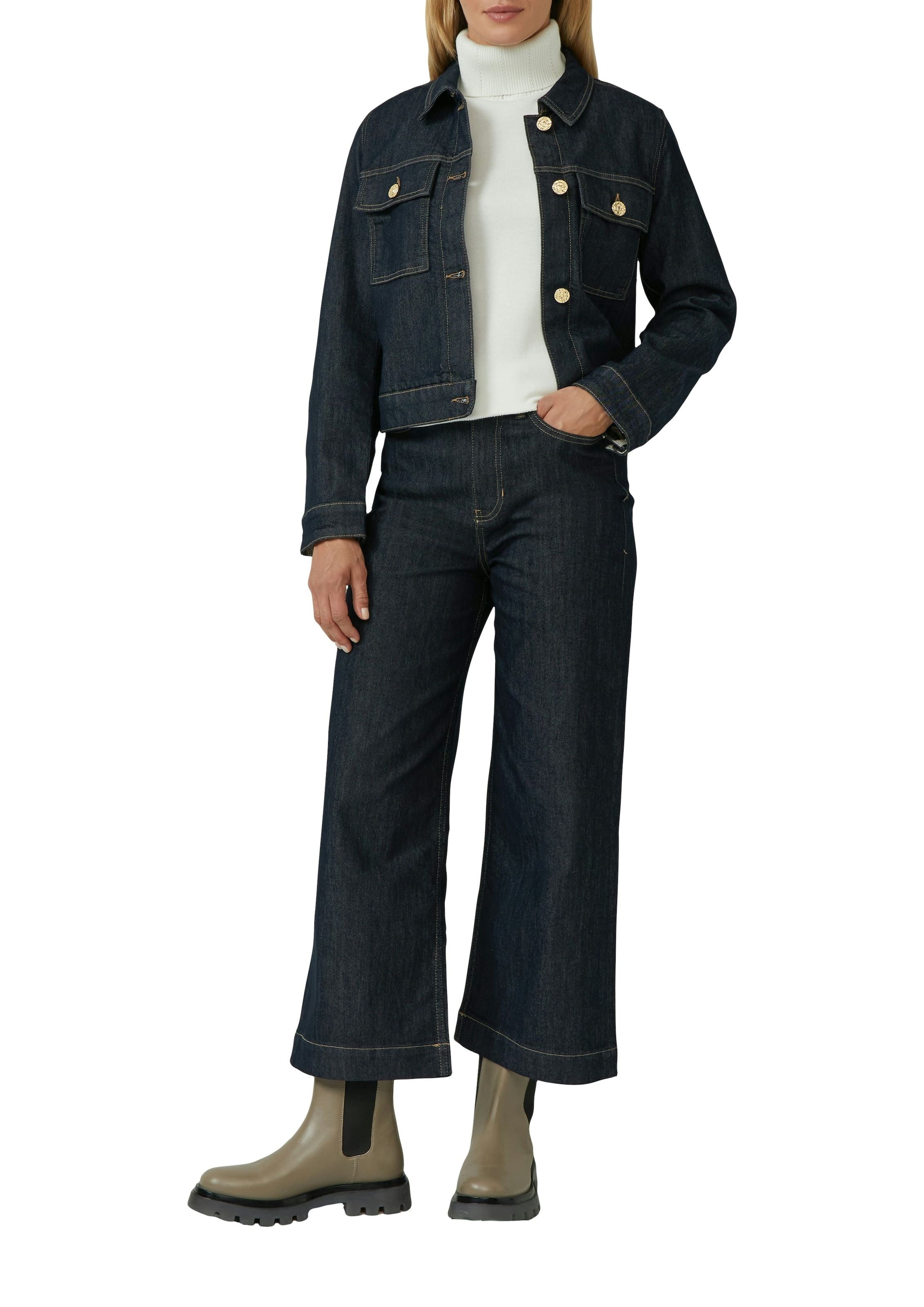 s.Oliver BLACK LABEL Pull en tricot avec col roulé