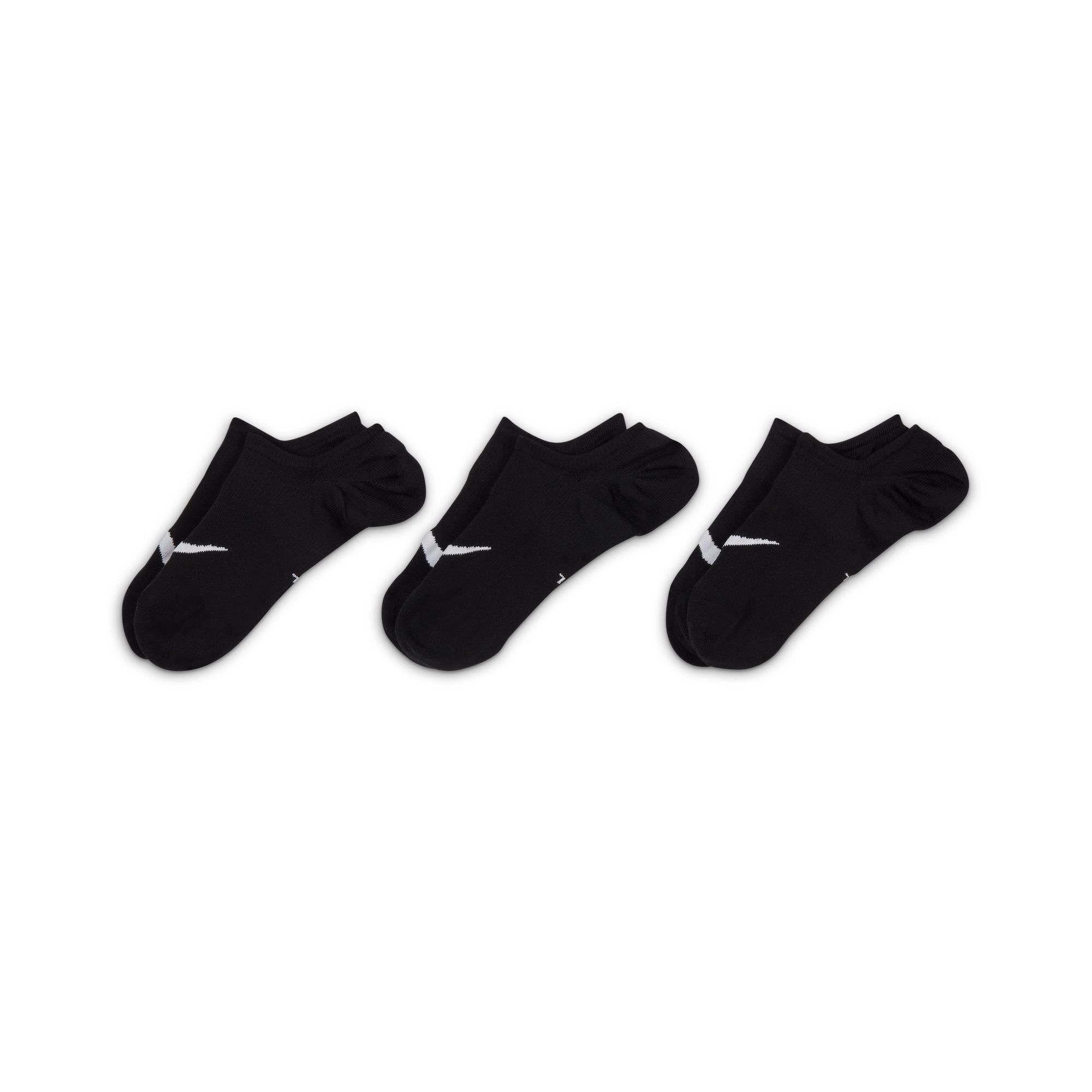 Nike Füsslinge, (3 Paar), mit atmungsaktivem Mesh