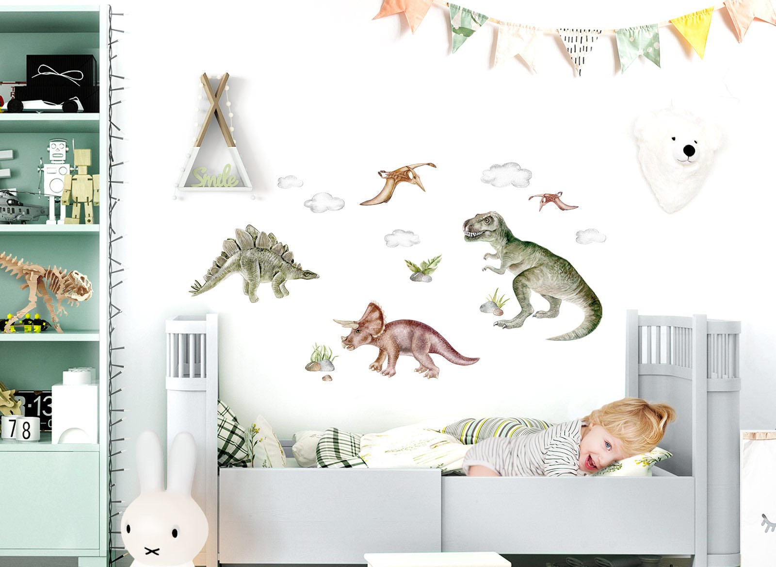 Image of little DECO Wandtattoo »Little Deco Wandtattoo Dinosaurier« bei Ackermann Versand Schweiz