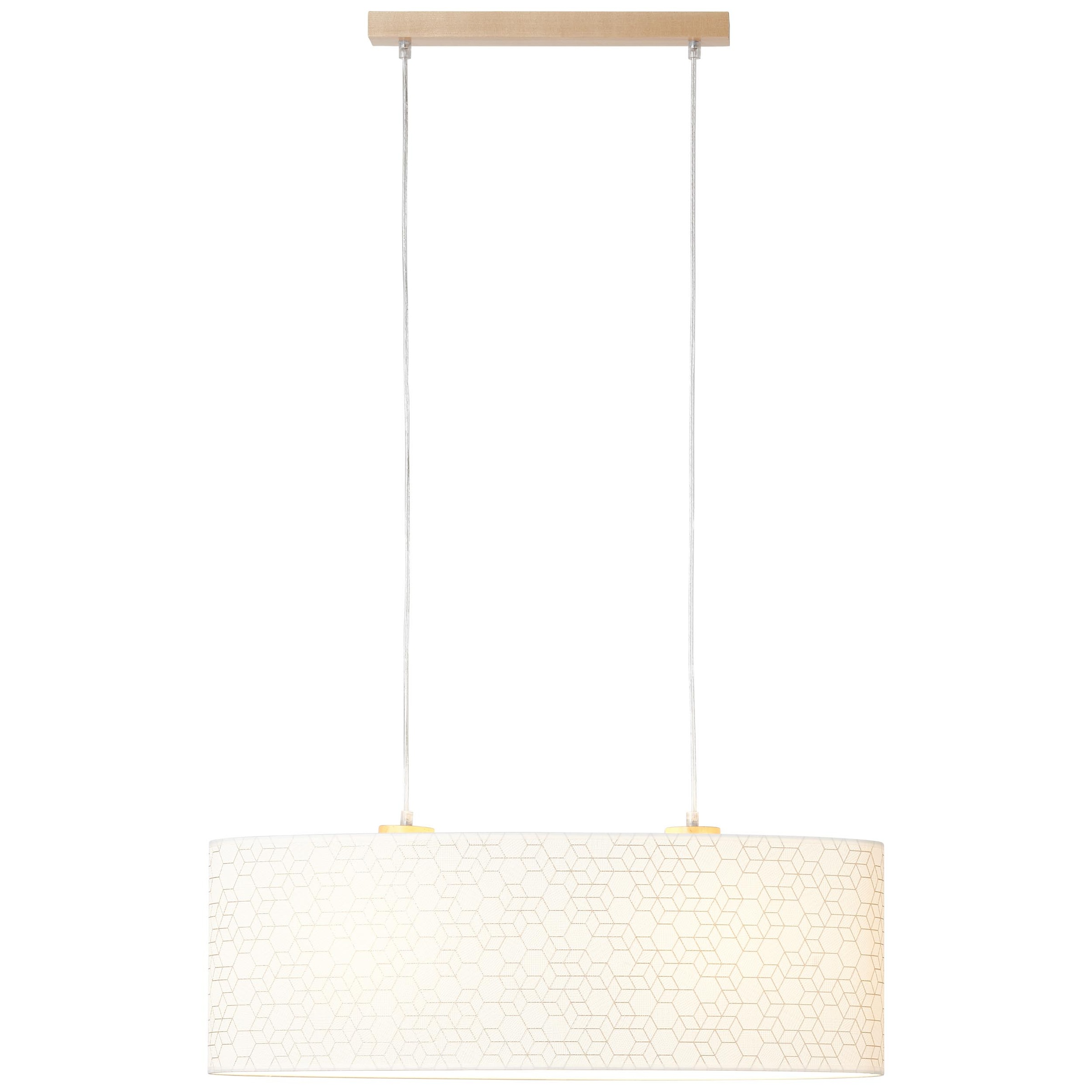 Image of Brilliant Leuchten Pendelleuchte »Galance«, E27, 1 St., Hängelampe 2flg holz hell/weiss bei Ackermann Versand Schweiz