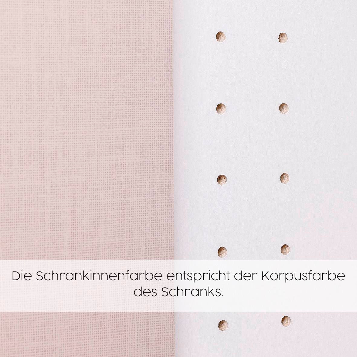 rauch Drehtürenschrank »Kleiderschrank Schrank Garderobe Wäscheschrank VOYAGER« in 3 verschiedenen Ausstattungen BASIC/CLASSIC/PREMIUM,  mit 2 modernen Griffvarianten, mit Aussenschubladen MADE IN GERMANY