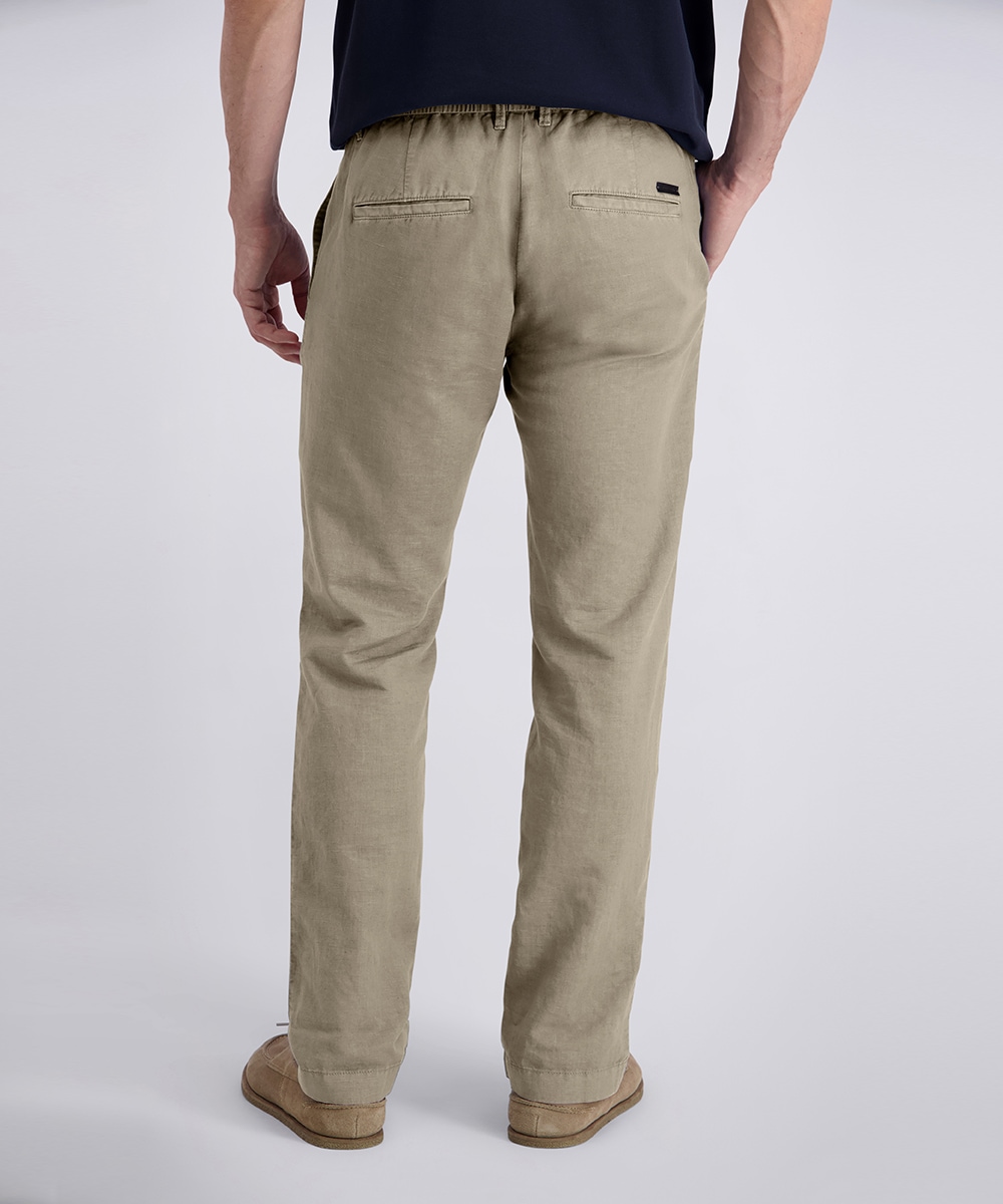 Pierre Cardin Leinenhose »Chino Clemont Leinen Mix«  mit elastischem Bund und Kordelzug