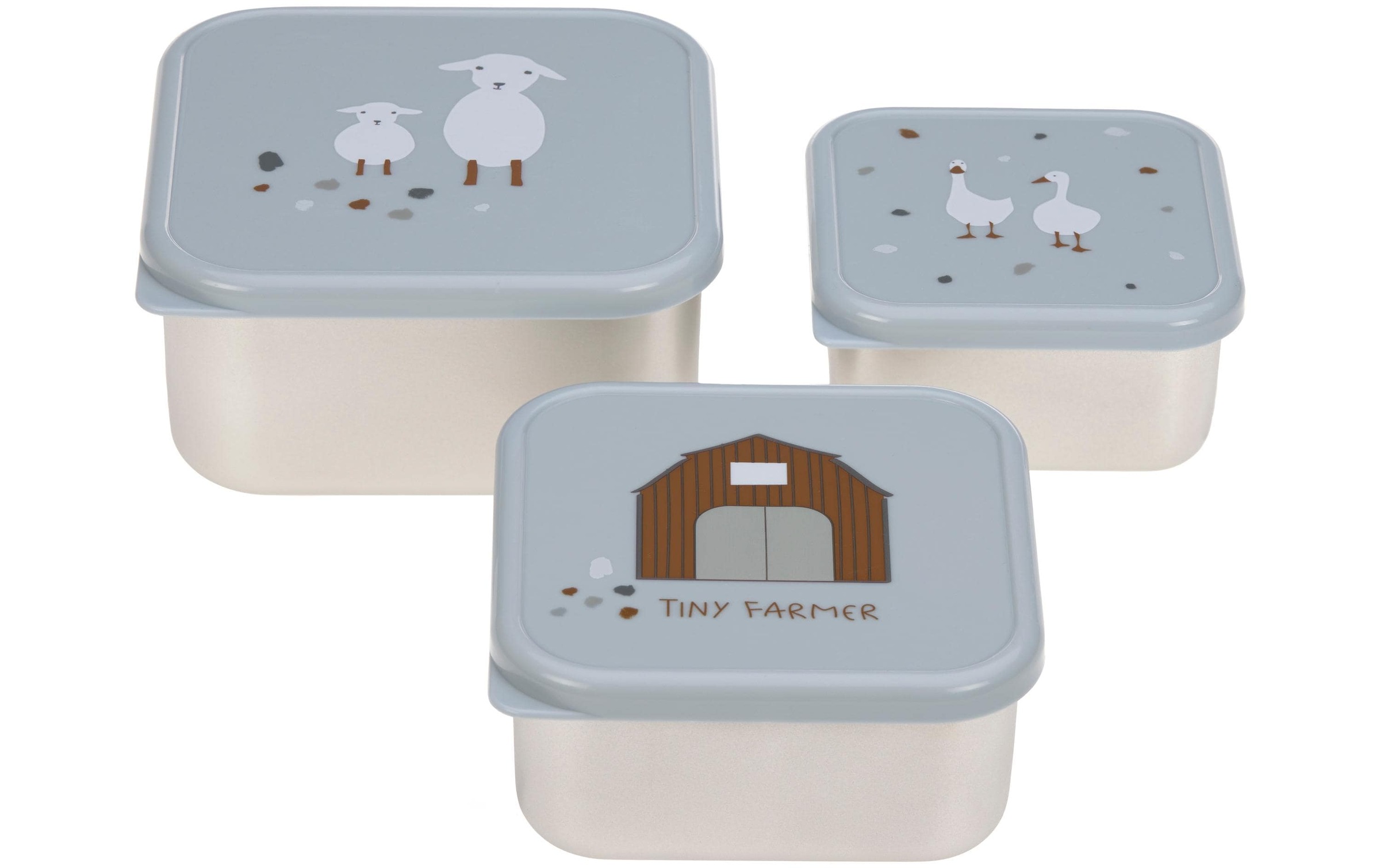 Image of LÄSSIG Lunchbox "Snackboxen Set" 1 Stk. tlg.