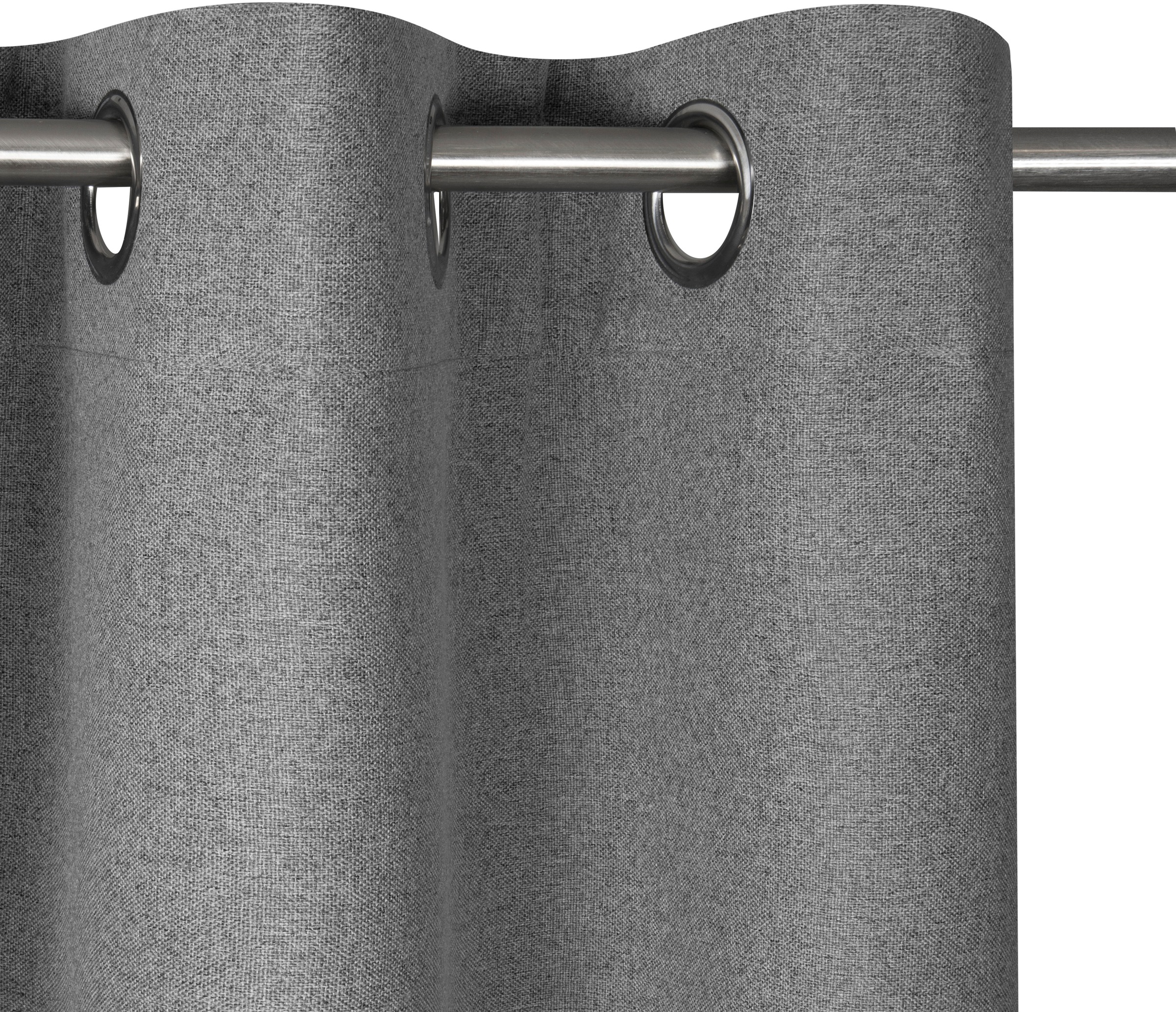 Gerster Vorhang »Gesina« Ösen 1 Stk. tlg. Blickdichter Ösenschal "Gesina"