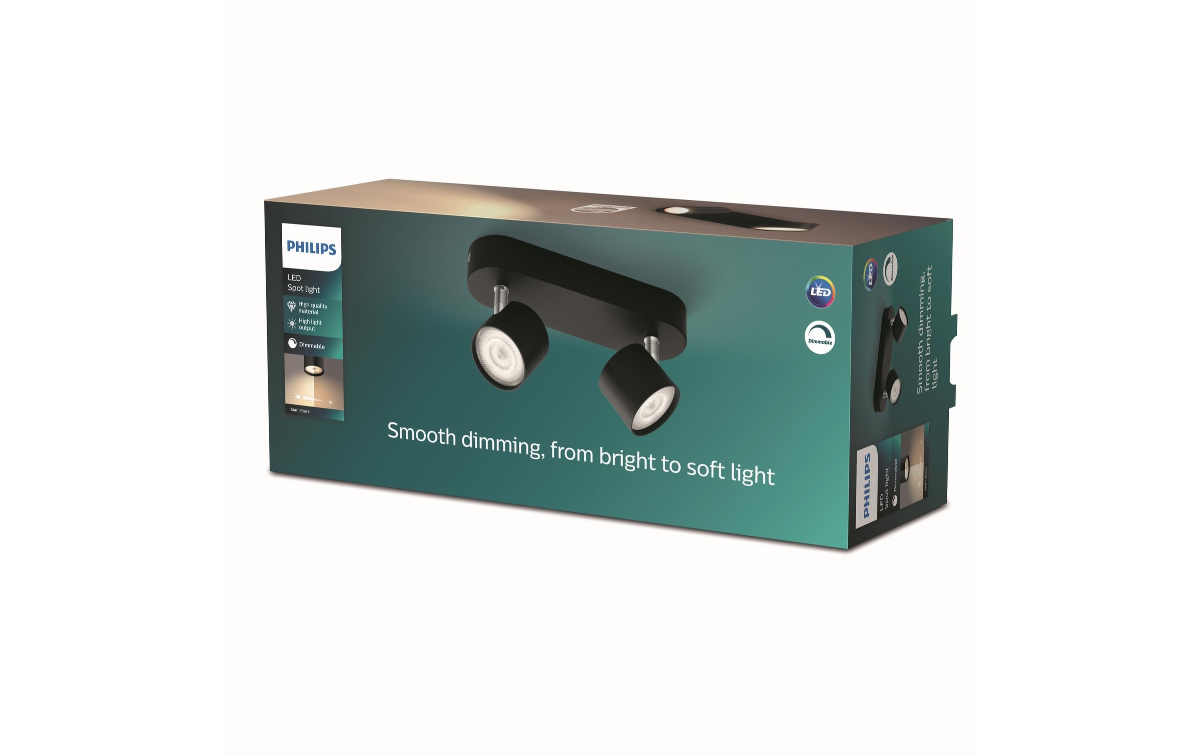 Philips Deckenspot »Philips STAR bar«, 2 flammig