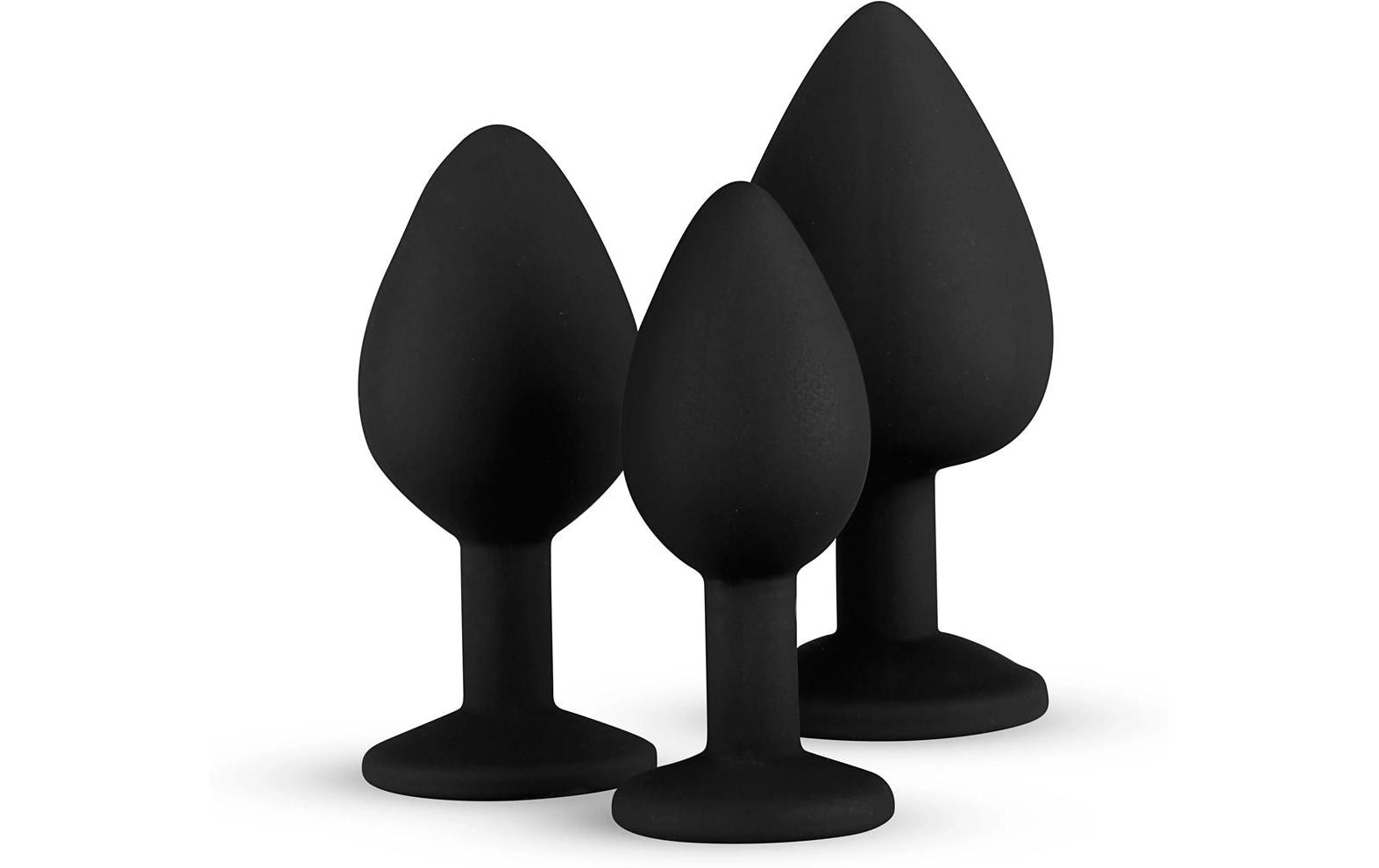   Analplug »Anal Plug aus Silikon mit Diamant« ()