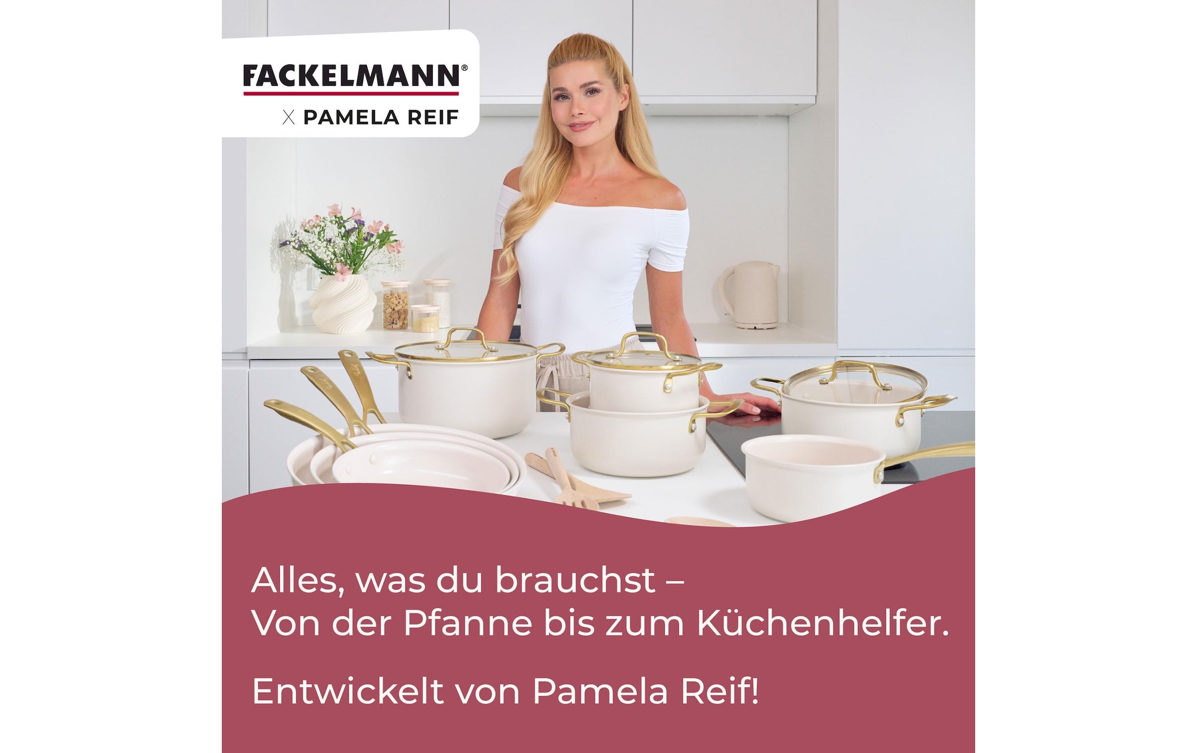 FACKELMANN Set de casseroles »Signature« 10 tlg. Aluminium