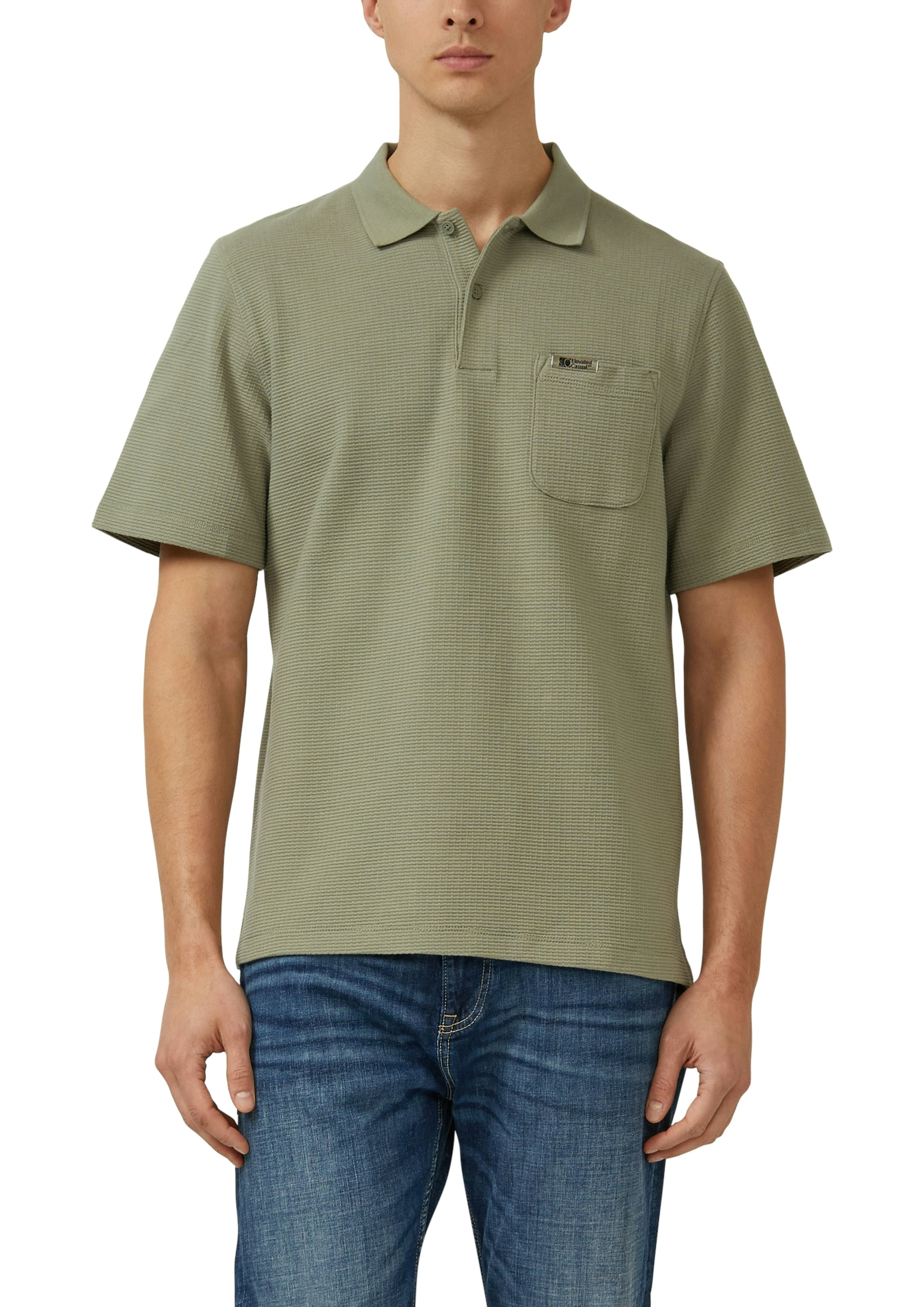 Image of s.Oliver Poloshirt in Waffle-Optik