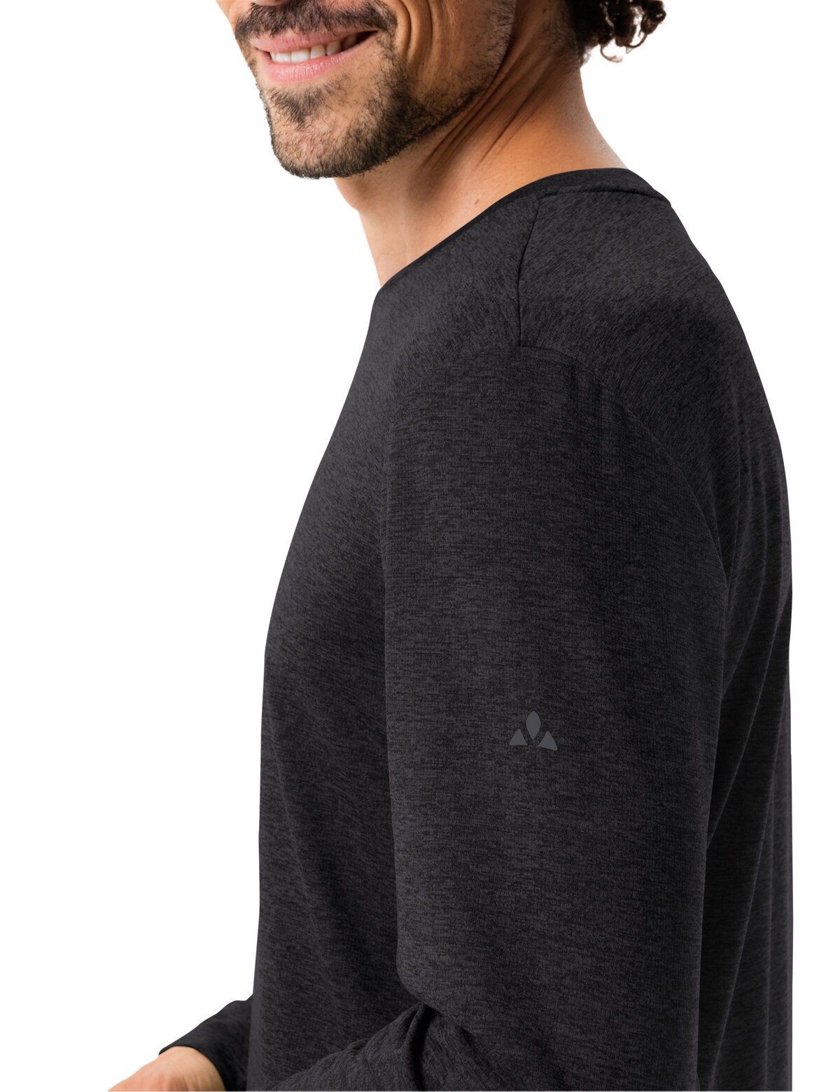 VAUDE Longsleeve »Men's Essential LS T-Shirt« sportlicher Stil, Rundhalsausschnitt, schnell trocknendes Material
