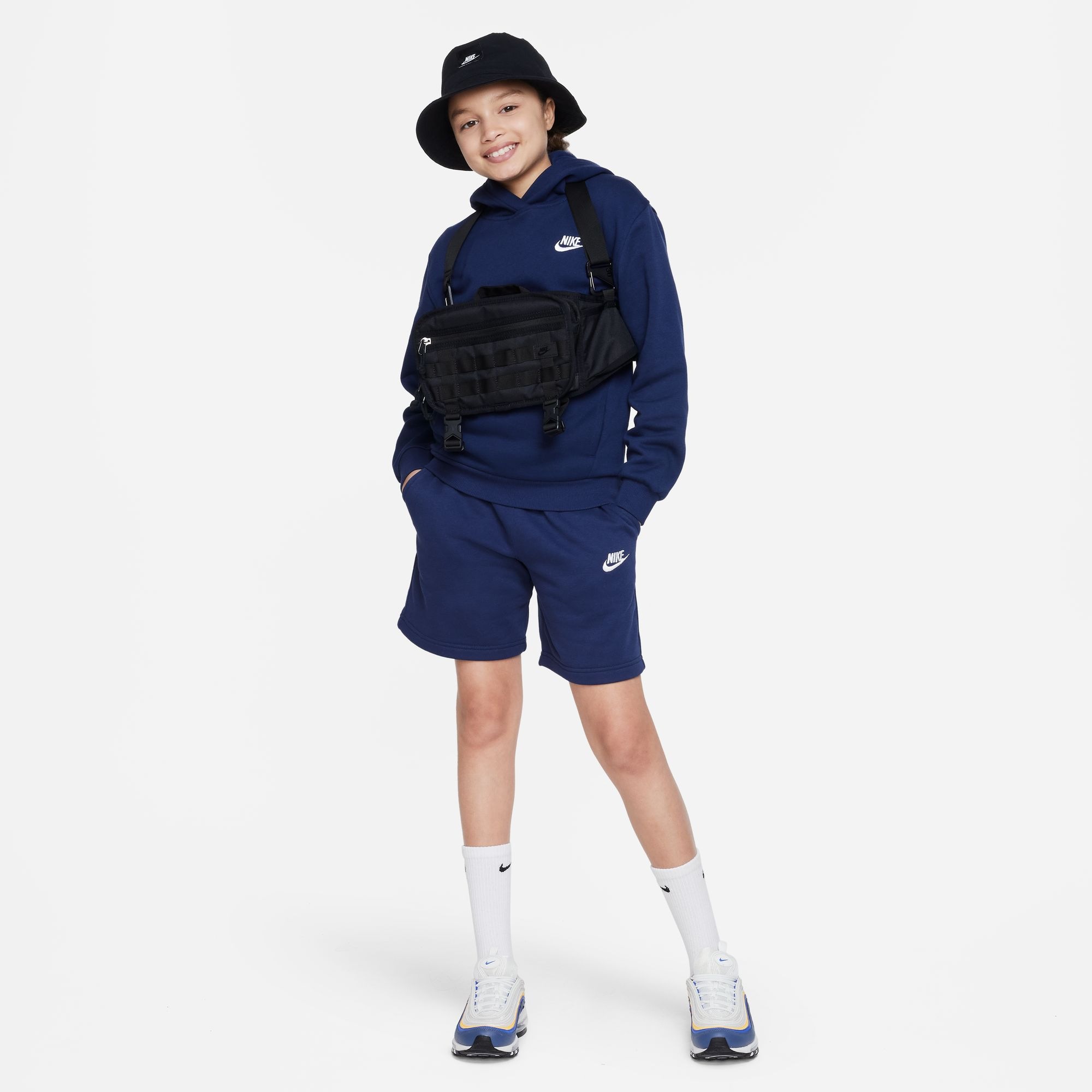 Nike Sportswear Kapuzensweatshirt »K NSW CLUB FLC HDY LBR«