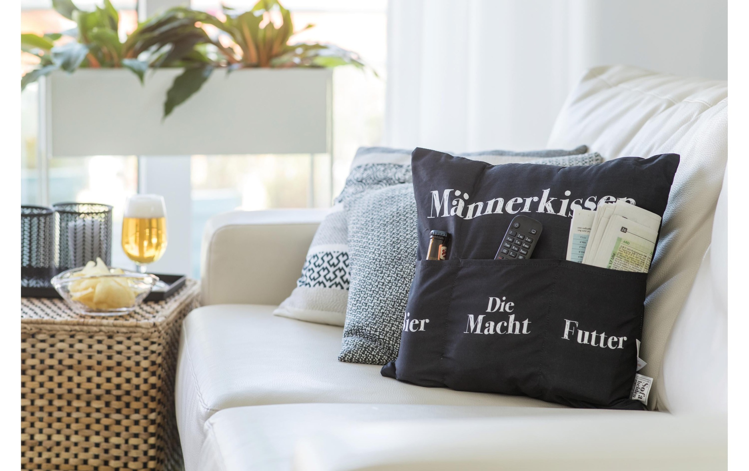 Dekokissen »Kissen Männerkissen 40 cm«