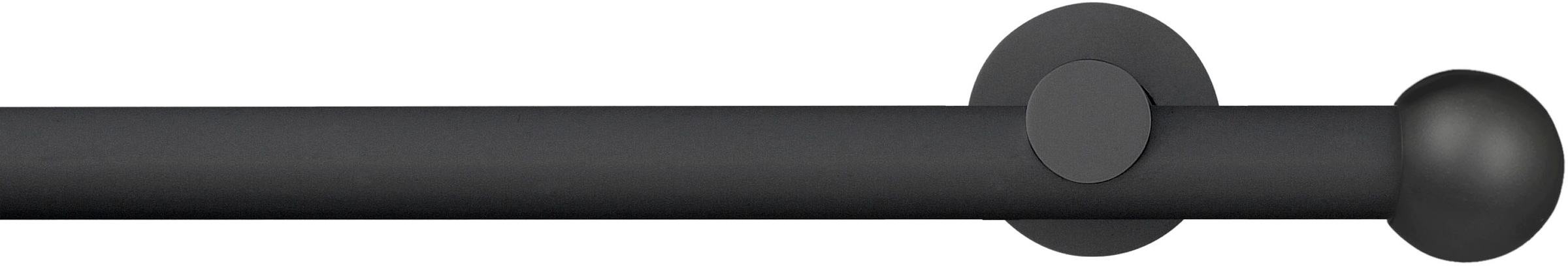 Image of GARESA Gardinenstange »ORNELLA«, 1 läufig-läufig, Wunschmasslänge, Vorhanggarnitur, einfache Montage, mit Stangenverbinder verlängerbar, Wandmontage, Kugel bei Ackermann Versand Schweiz