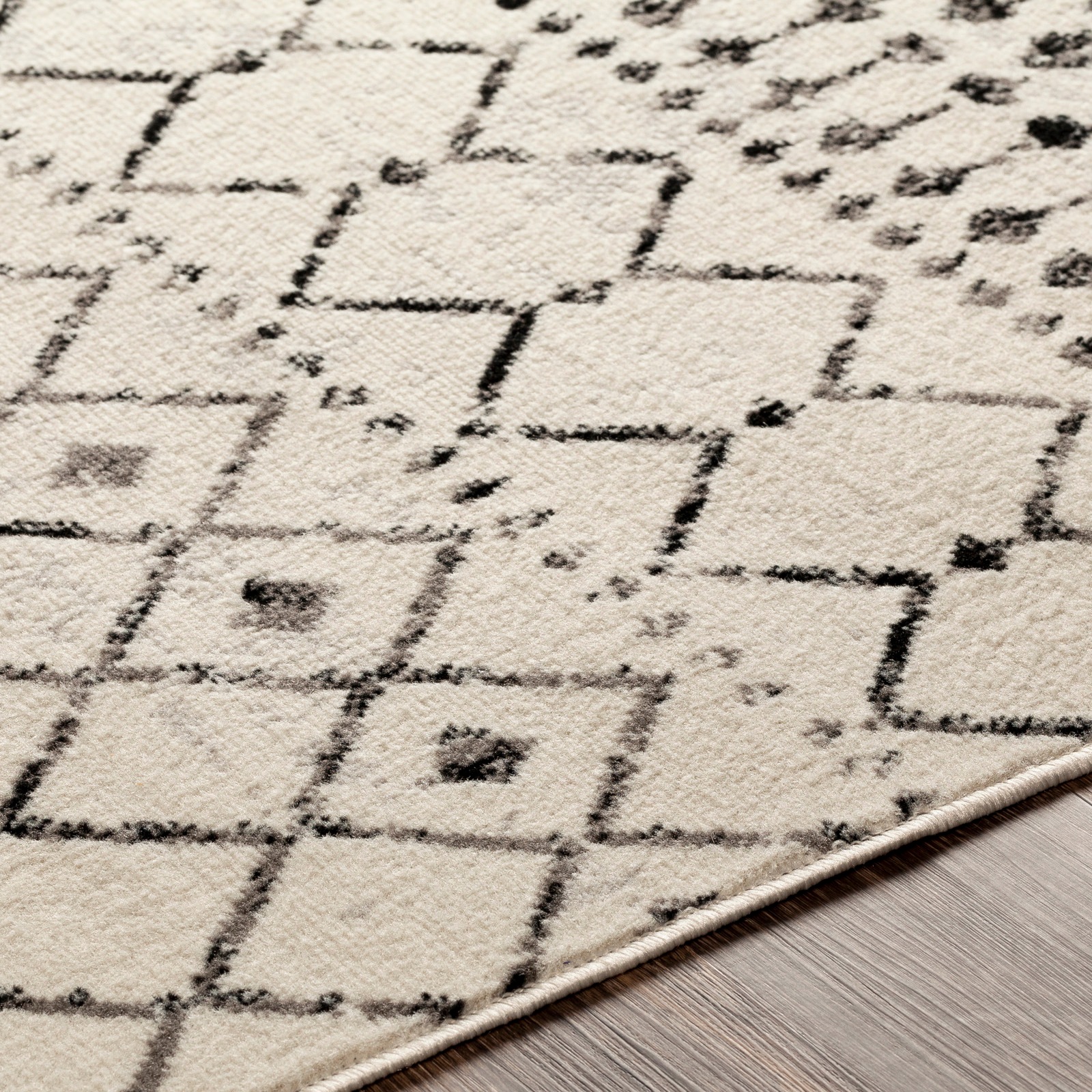 Livabliss Tapis »HEZE« Rectangulaire 11 mm Höhe Berber, Ethnisch Boho Kurzflor Wohnzimmerteppich, Schlafzimmer