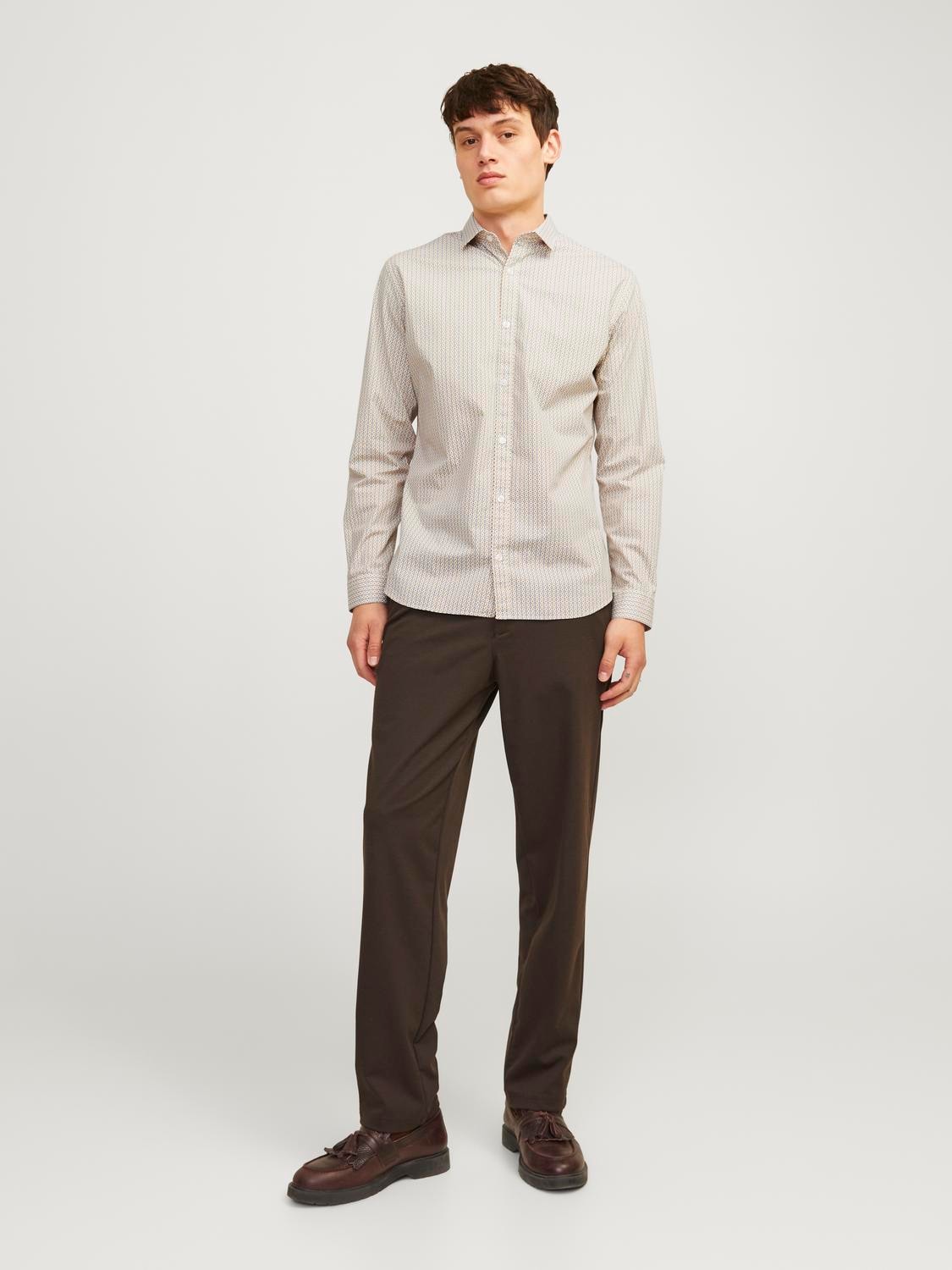 Jack & Jones Langarmhemd »JPRBLABLACKPOOL STRETCH LS SHIRT SN«
