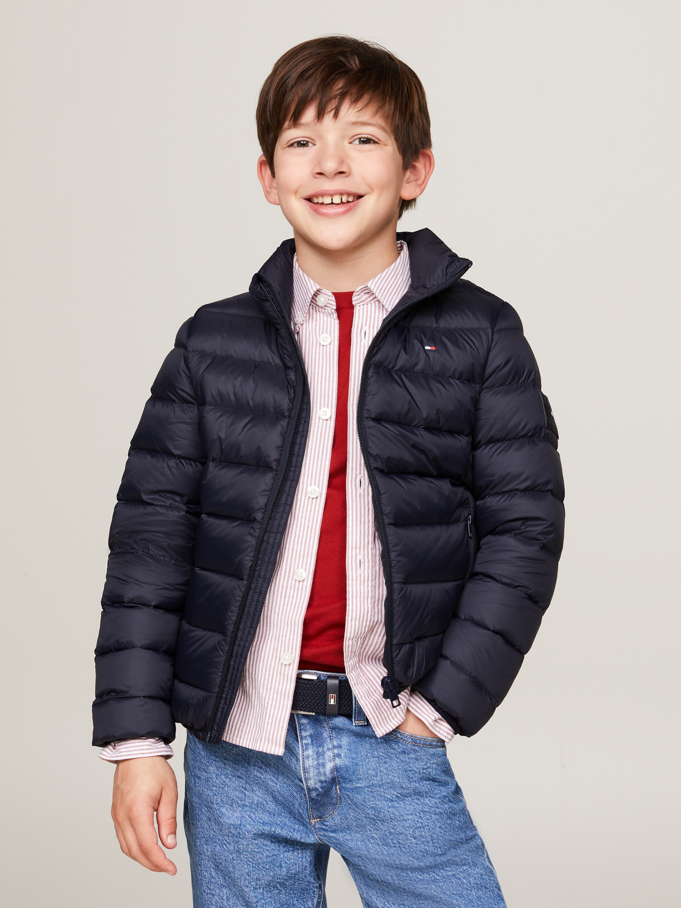 Daunenjacke »U ESSENTIAL LIGHT JACKET«, mit Logo-Details