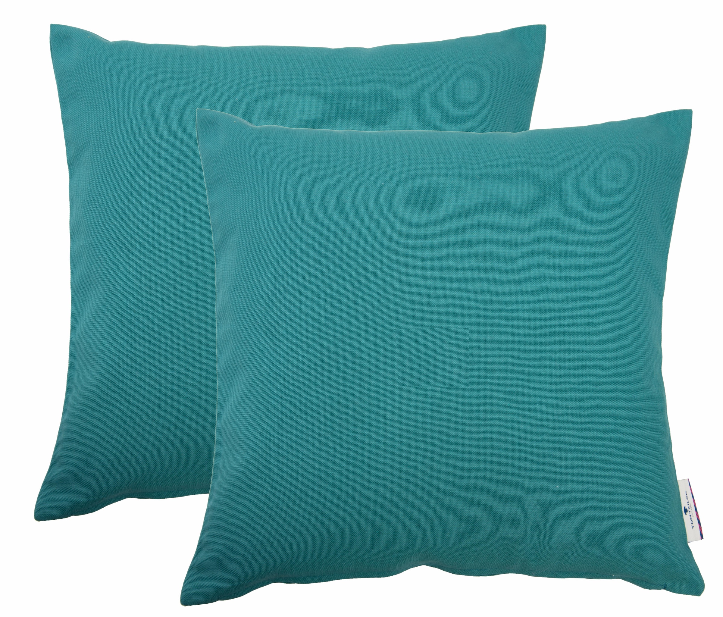 Image of TOM TAILOR HOME "Dove" unifarben, Kissenhüllen ohne Füllung, 2er Pack