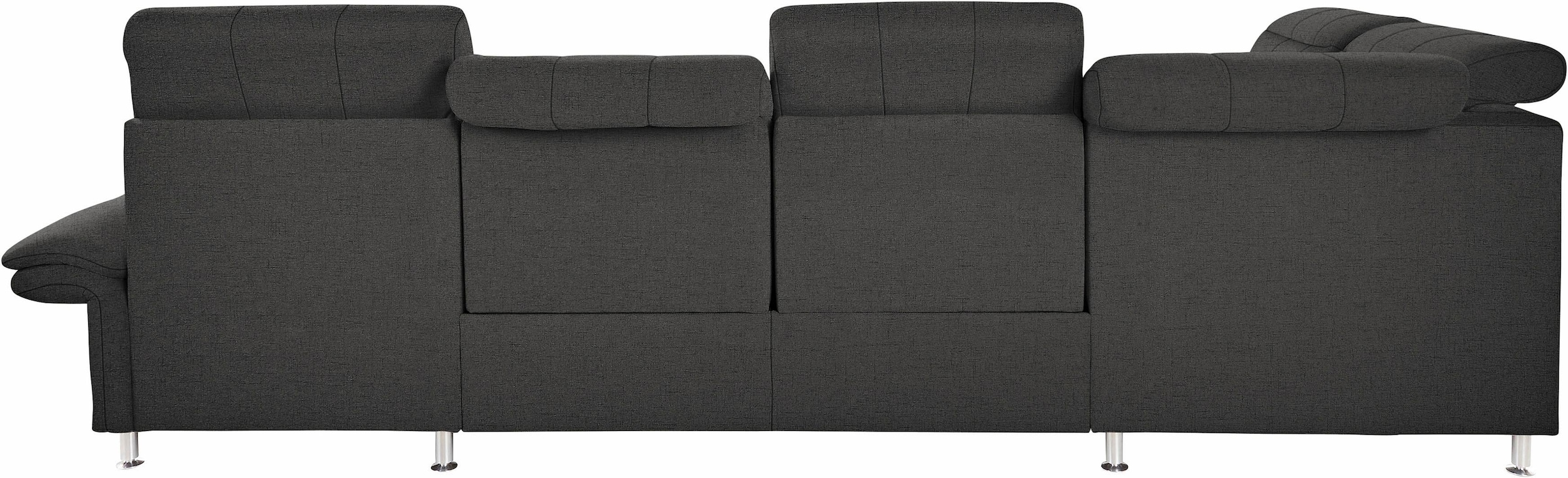 Home affaire Wohnlandschaft »Manhattan U-Form« 2 Sitze mit elektrischer Relaxfunktion, verstellbare Armlehnen