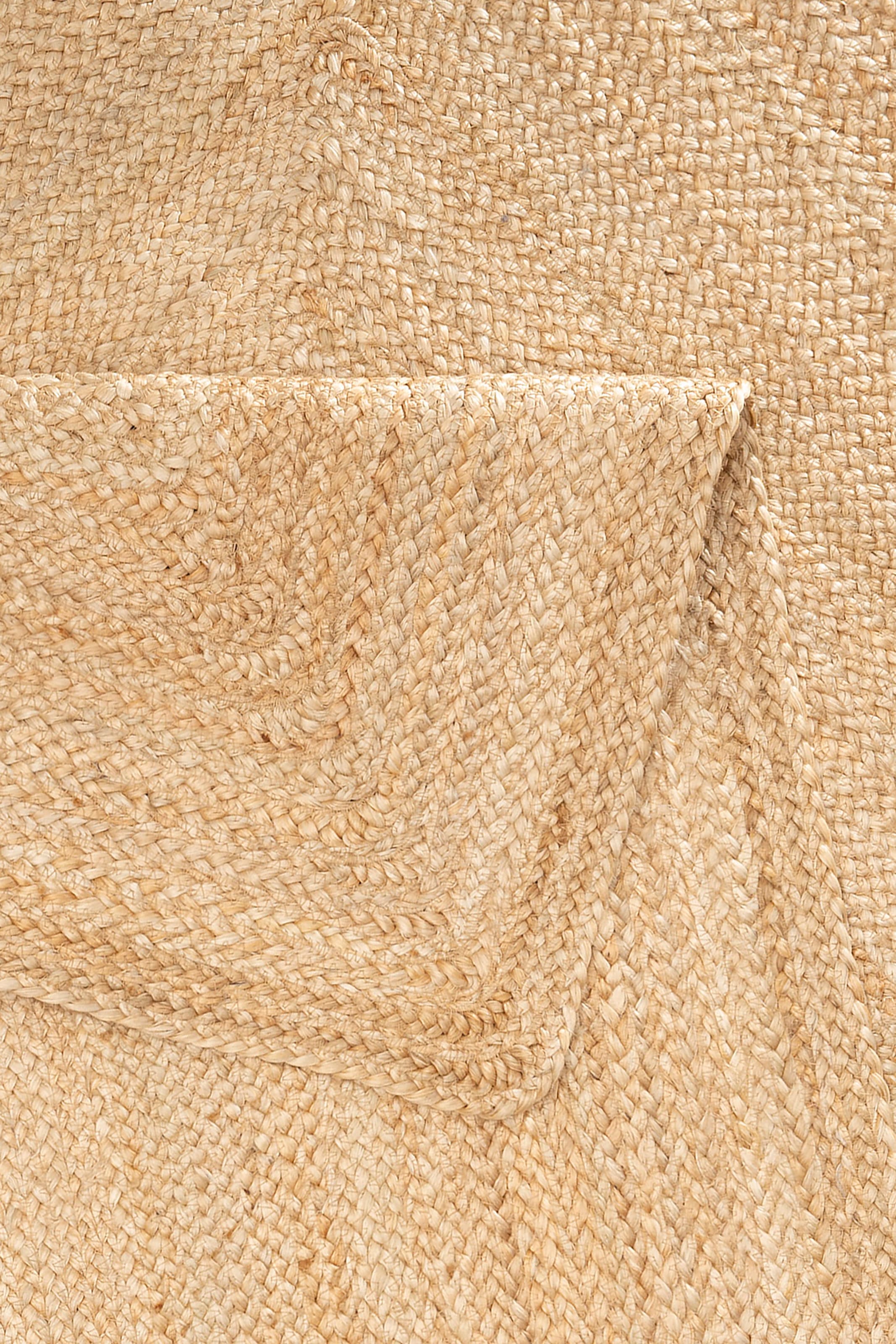 my home Teppich »Naturala, Jute-Teppich, handgefertigt«, rechteckig, 5 mm Höhe, Naturprodukt, Jute, Boho, Wendeteppich, Wohnzimmer, Esszimmer
