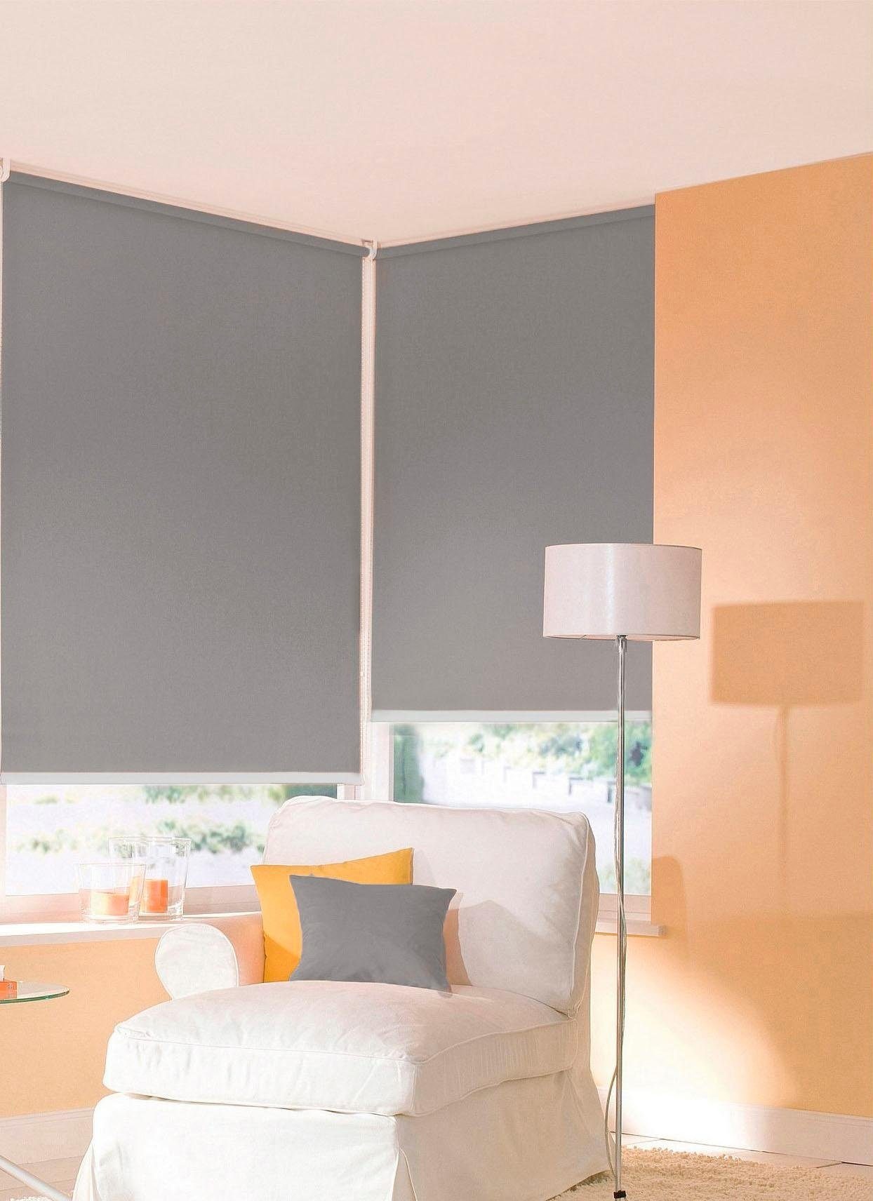 Image of sunlines Seitenzugrollo "One size Style uni" Lichtschutz ohne Bohren freihängend Made in Germany