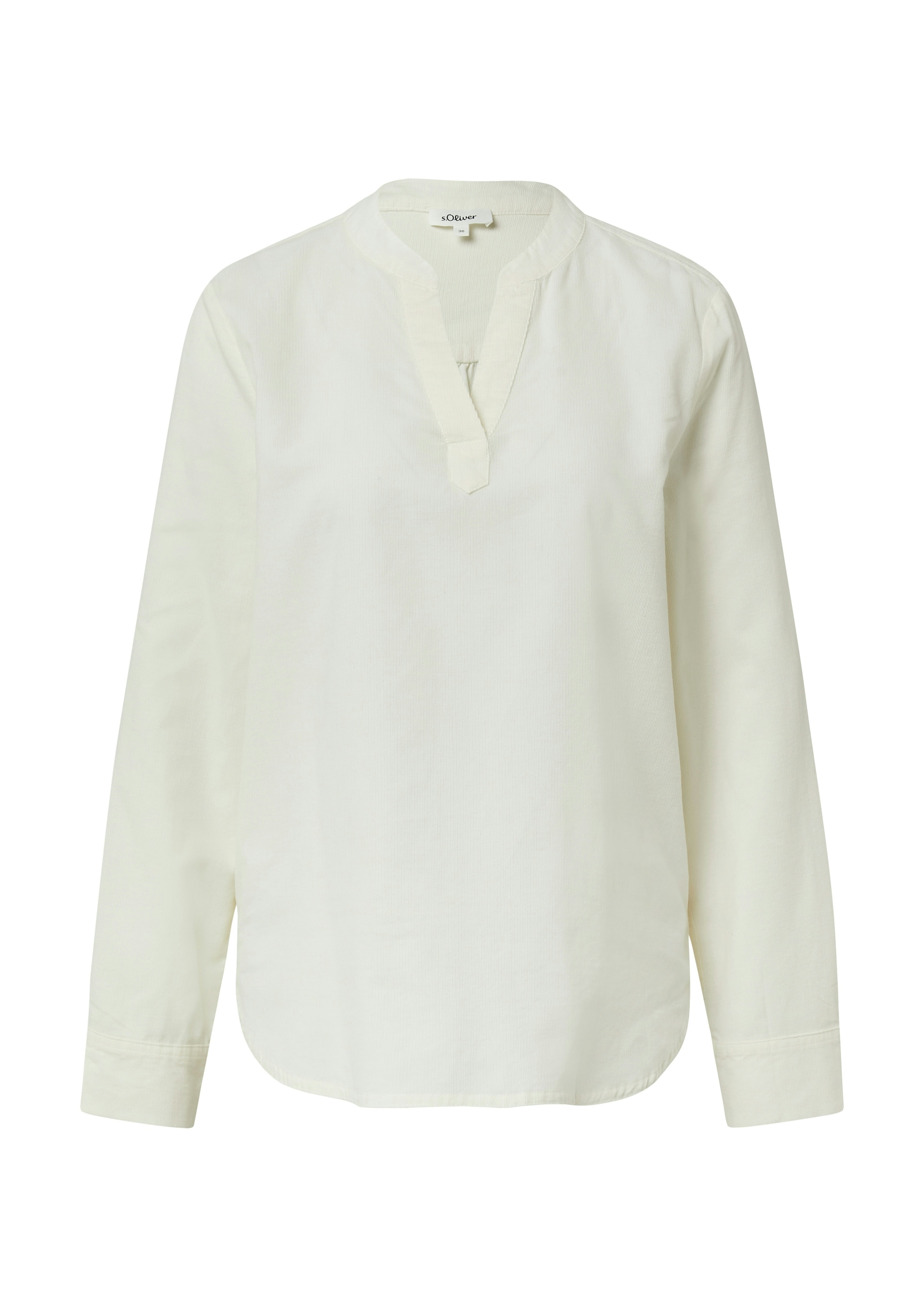 s.Oliver Blouse à manches longues avec revers